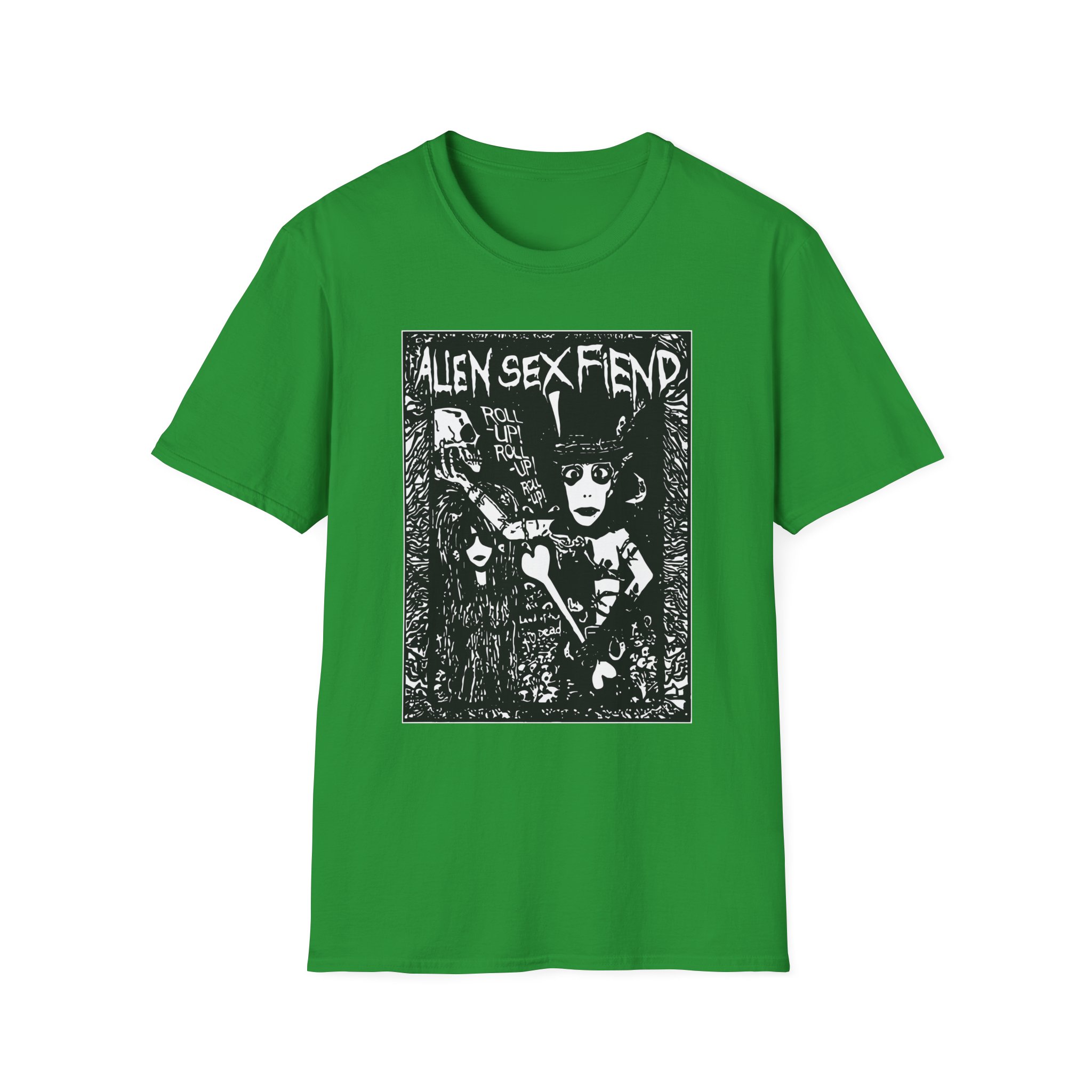 Alien Sex Fiend Land of the Living Dead Unisex Softstyle T-Shirt