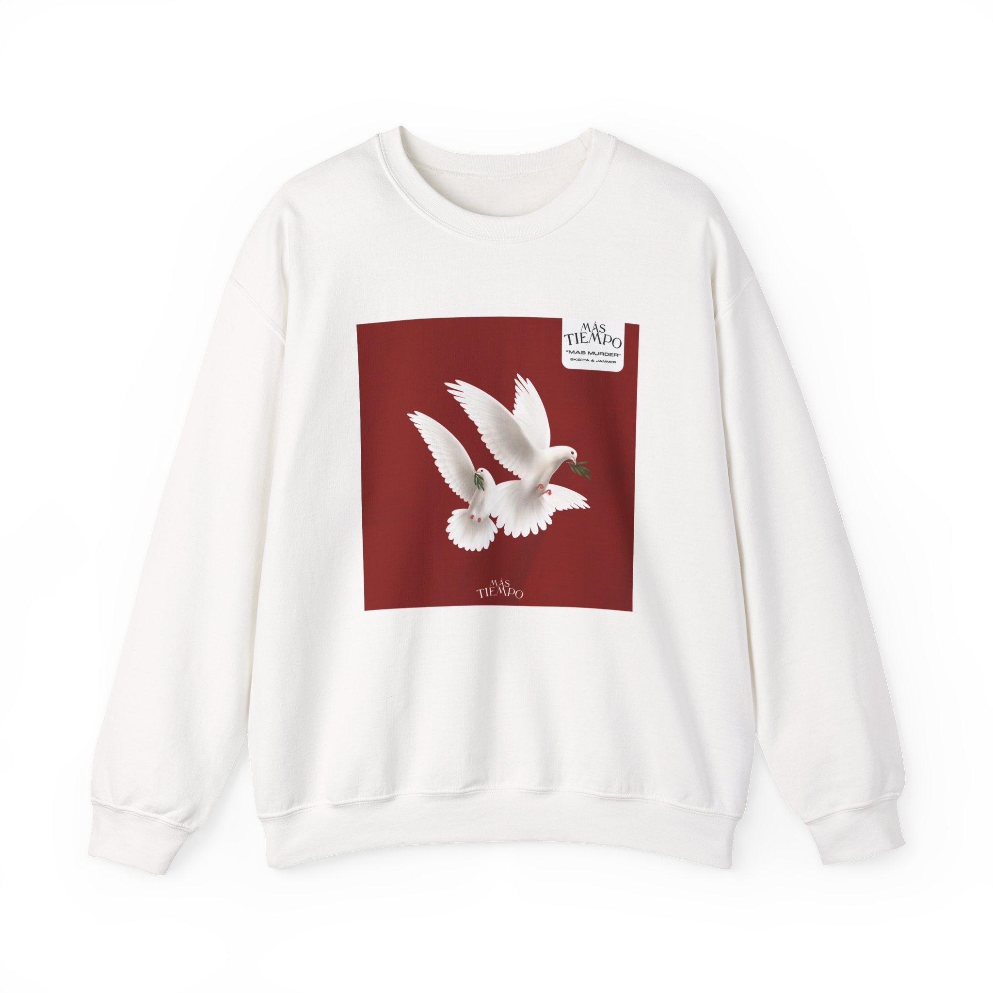 SK Joseph Olaitan Adenuga Jr Mas Tiempo Grime Hip Hop Unisex Heavy Blendâ„¢ Crewneck Sweatshirt