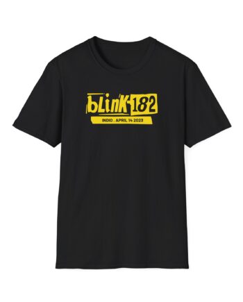 Blink 182 Coachella San Diego 2023 Unisex Softstyle T-Shirt
