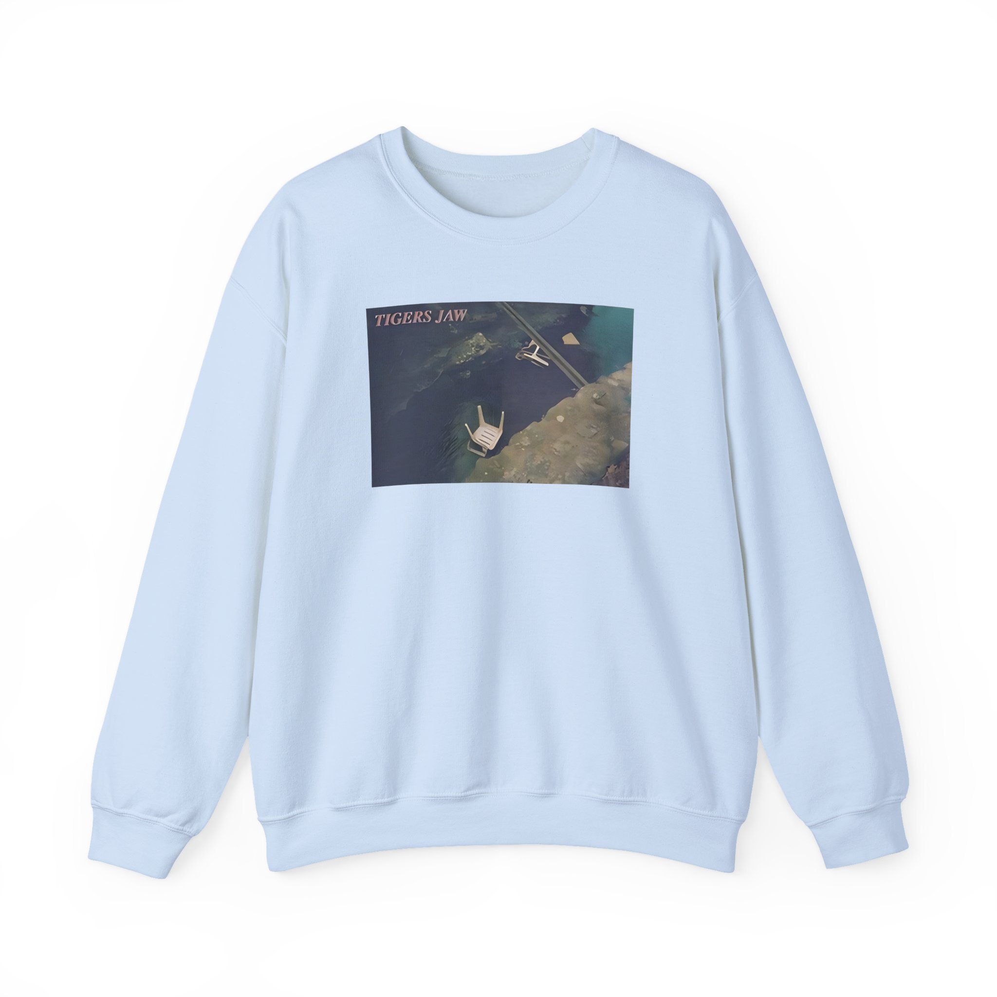 Tigers Jaw Chairs in Water Unisex Heavy Blendâ„¢ Crewneck Sweatshirt