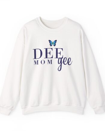 Delta Gamma Butterfly Mom Unisex Heavy Blend™ Crewneck Sweatshirt