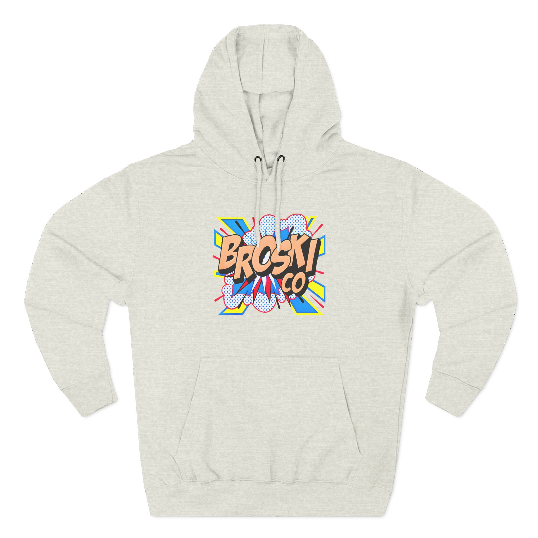 Broski Report Three-Panel Fleece Hoodie