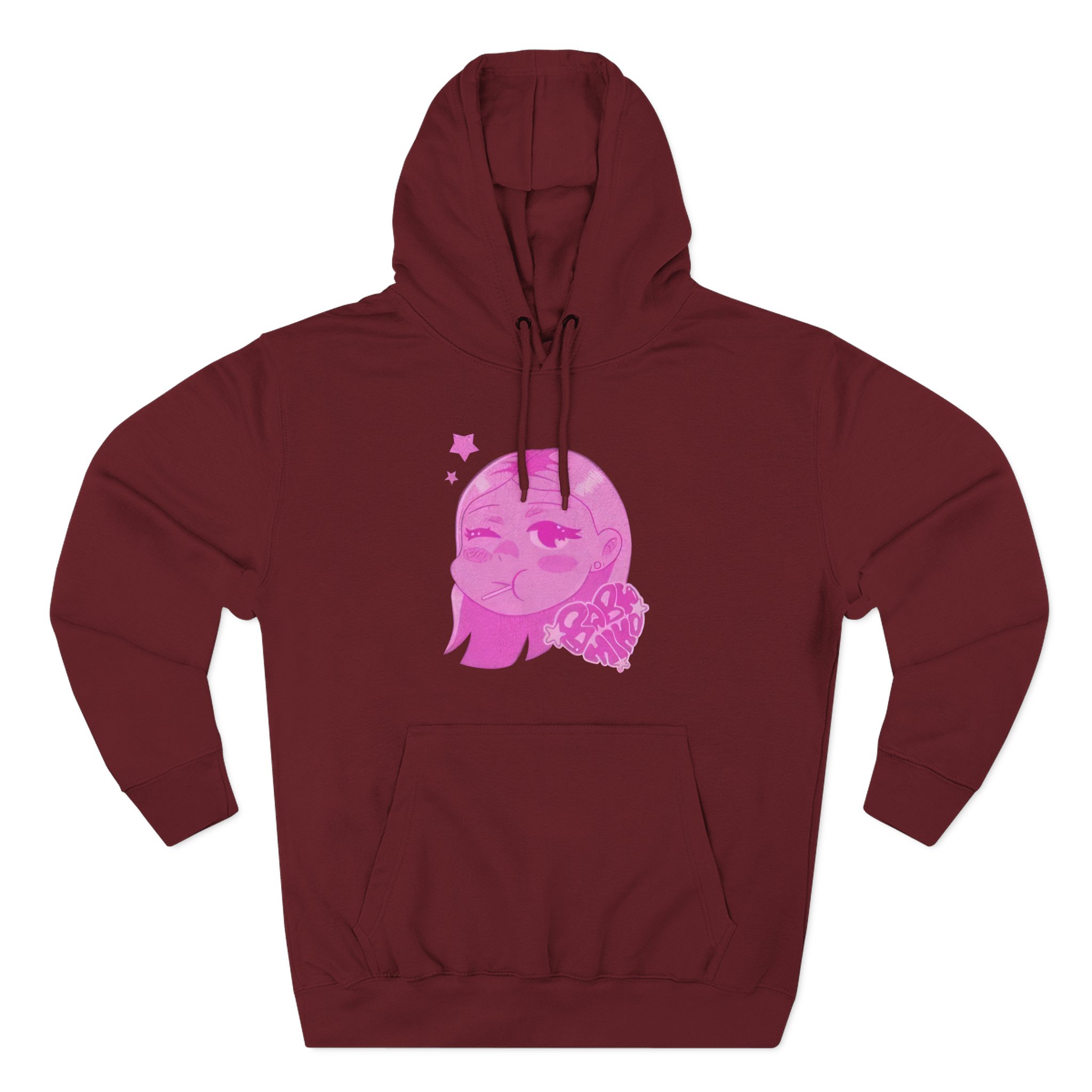 Young Miko Three-Panel Fleece Hoodie
