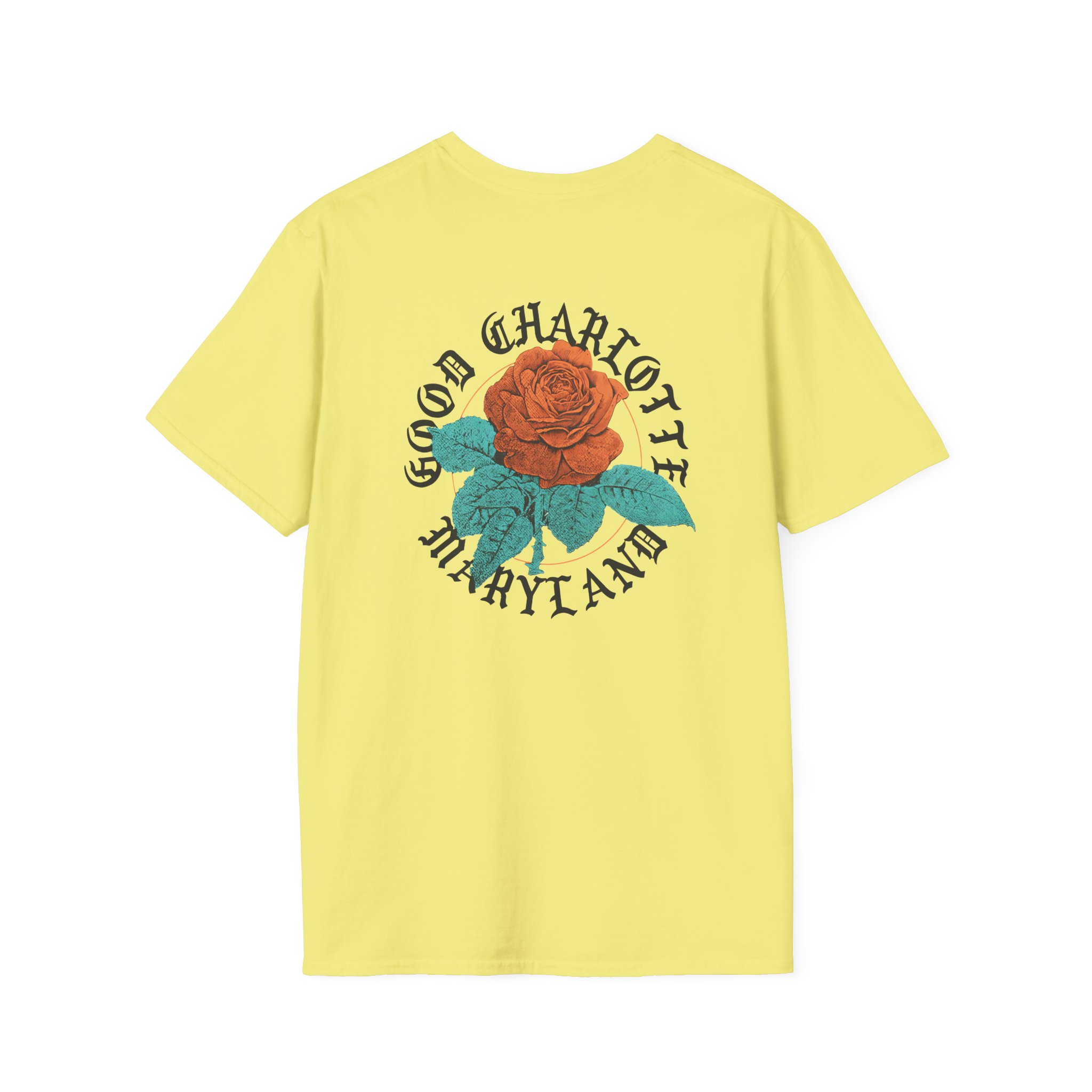 Good Charlotte Rose Maryland Unisex Softstyle T-Shirt