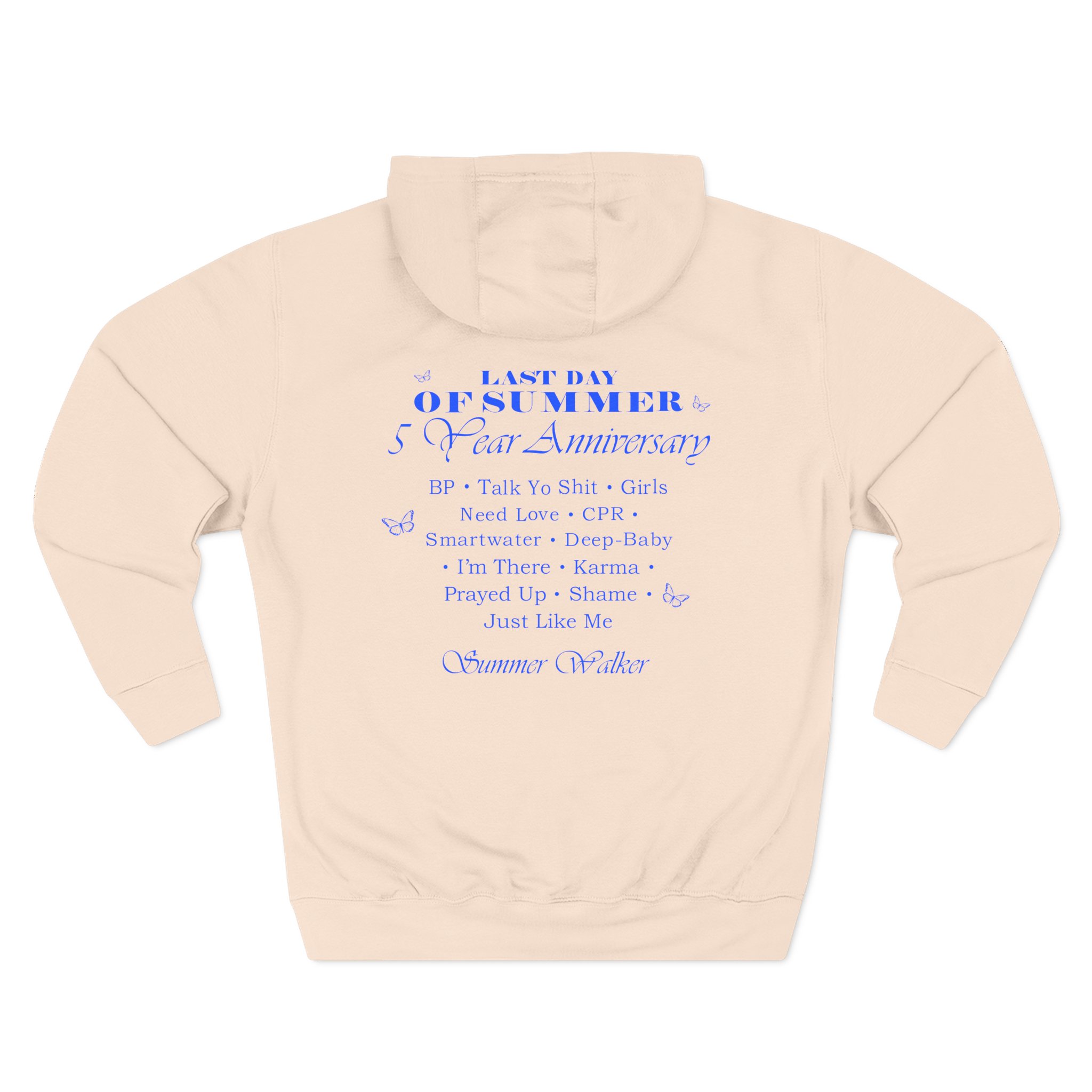 Summer Walker LDOS 5-Year Three-Panel Fleece Hoodie