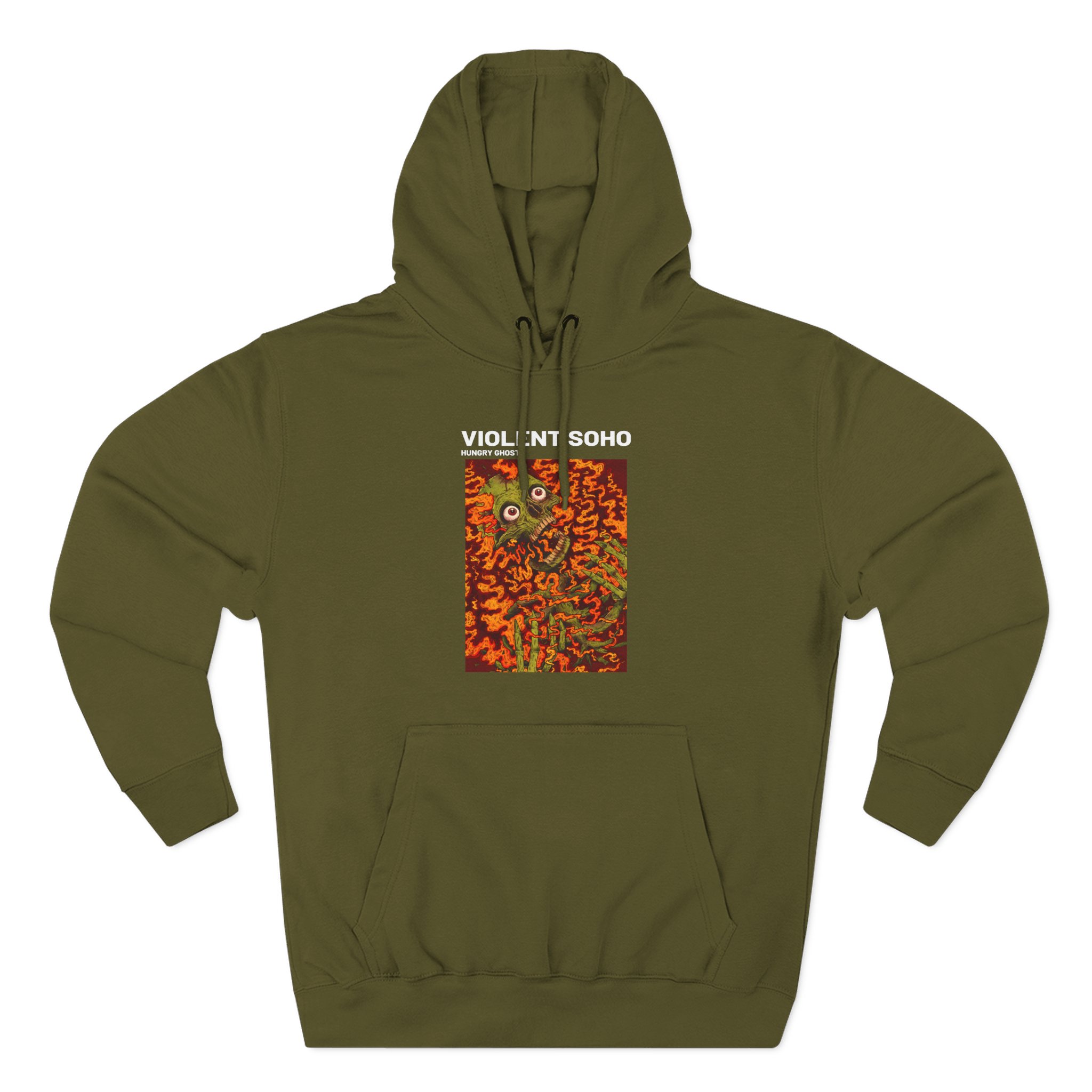 Violent Soho Hungry Ghost Three-Panel Fleece Hoodie