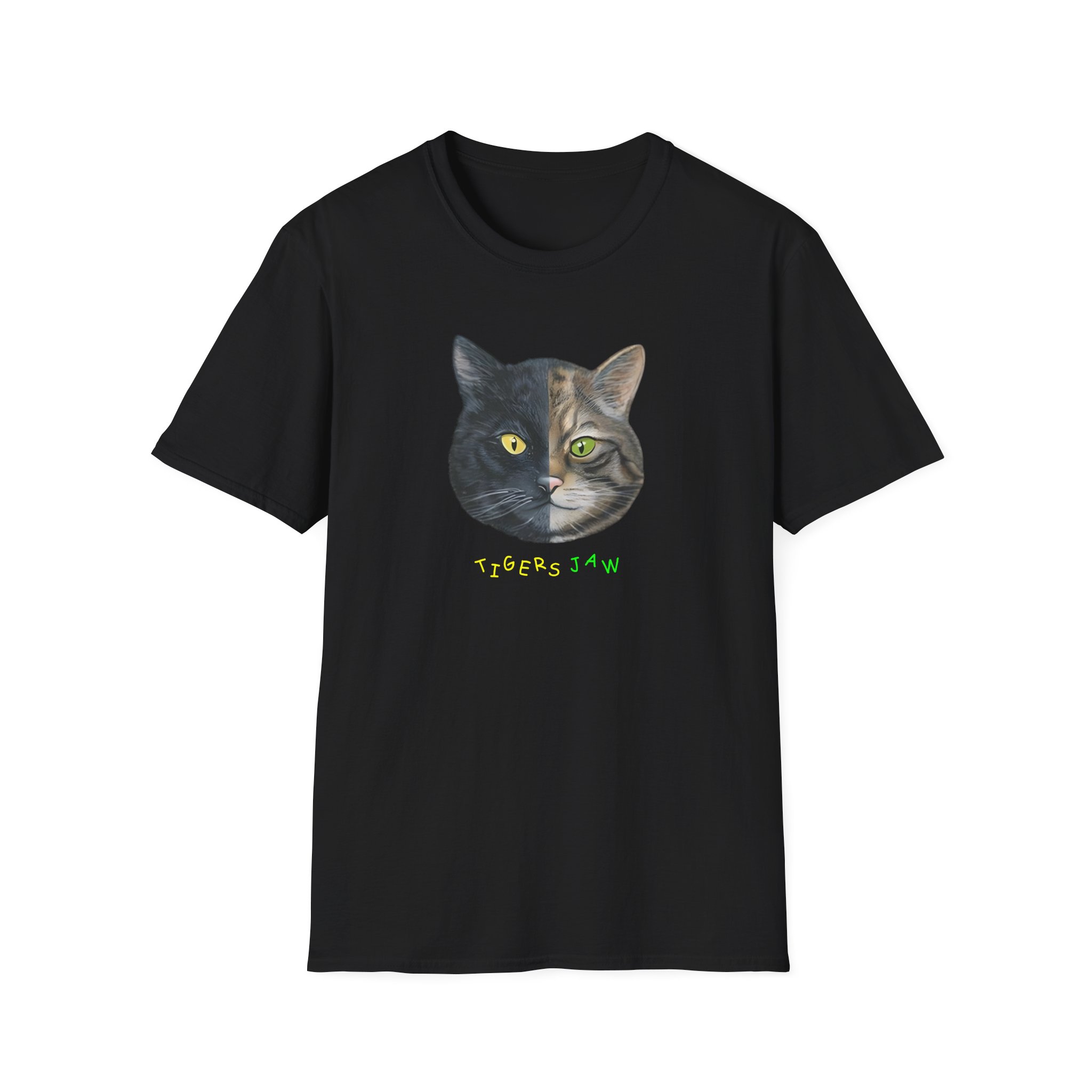 Tigers Jaw Cat Unisex Softstyle T-Shirt