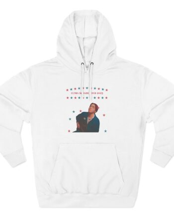 Kevin Kaarl Ultra Sodade Three-Panel Fleece Hoodie
