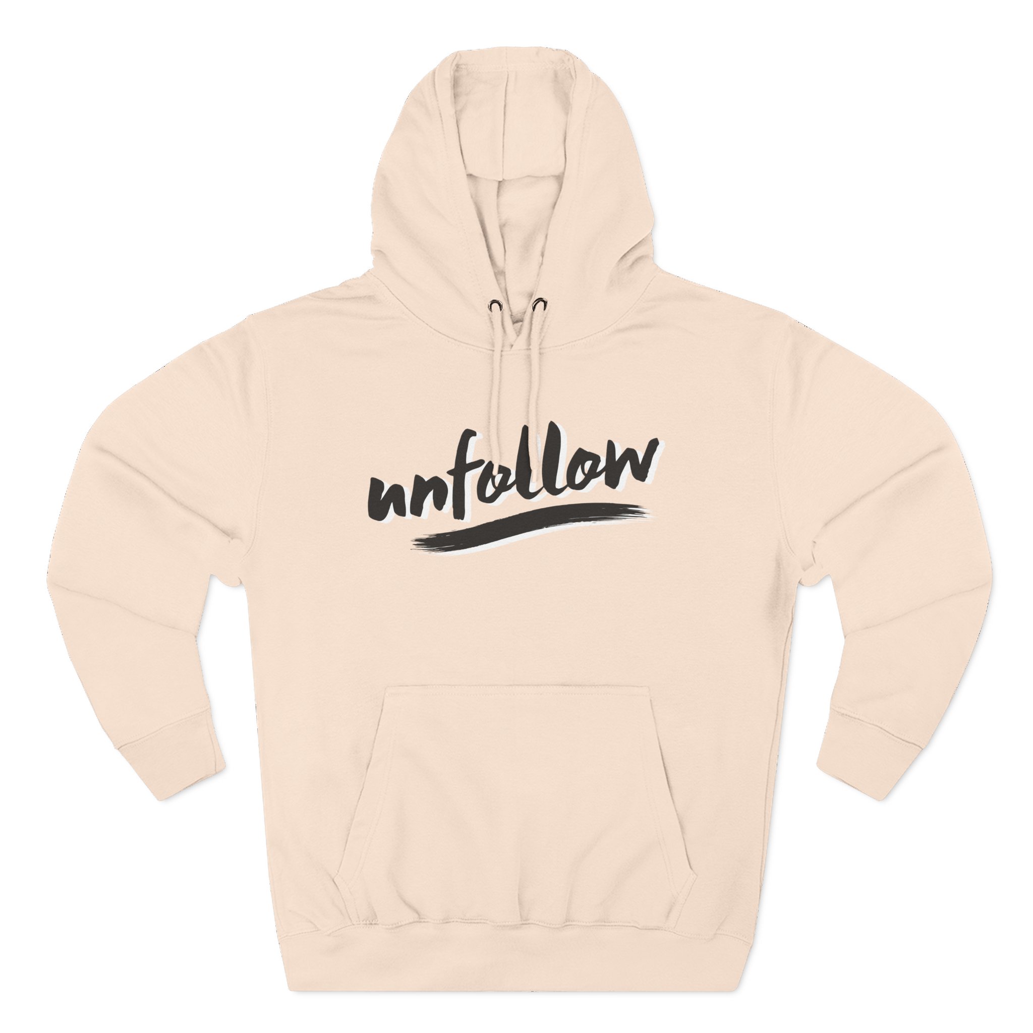 Shubble Unfollow Three-Panel Fleece Hoodie