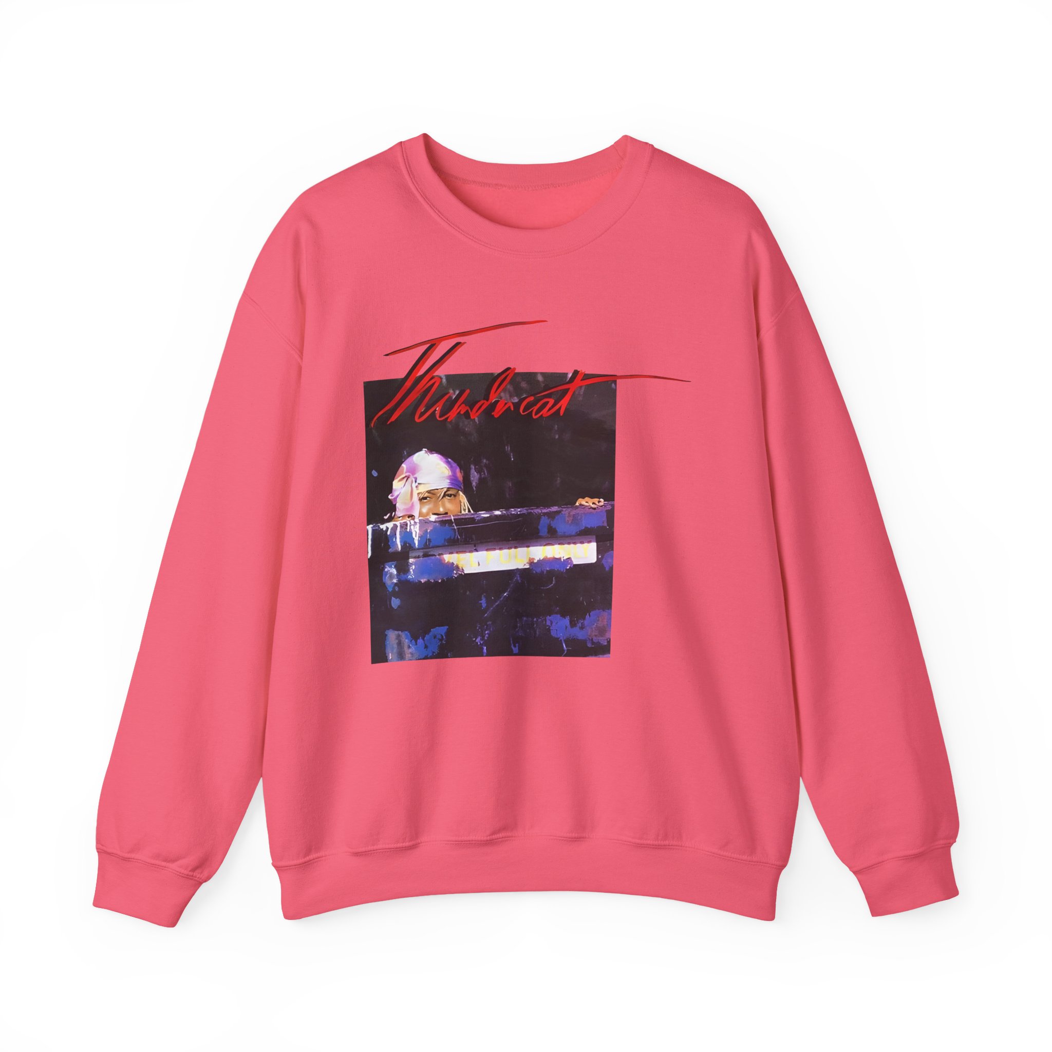 Thundercat Durag Dumpster Fire Unisex Heavy Blendâ„¢ Crewneck Sweatshirt
