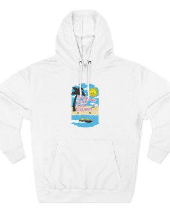 Pup La Vida Loca Three-Panel Fleece Hoodie