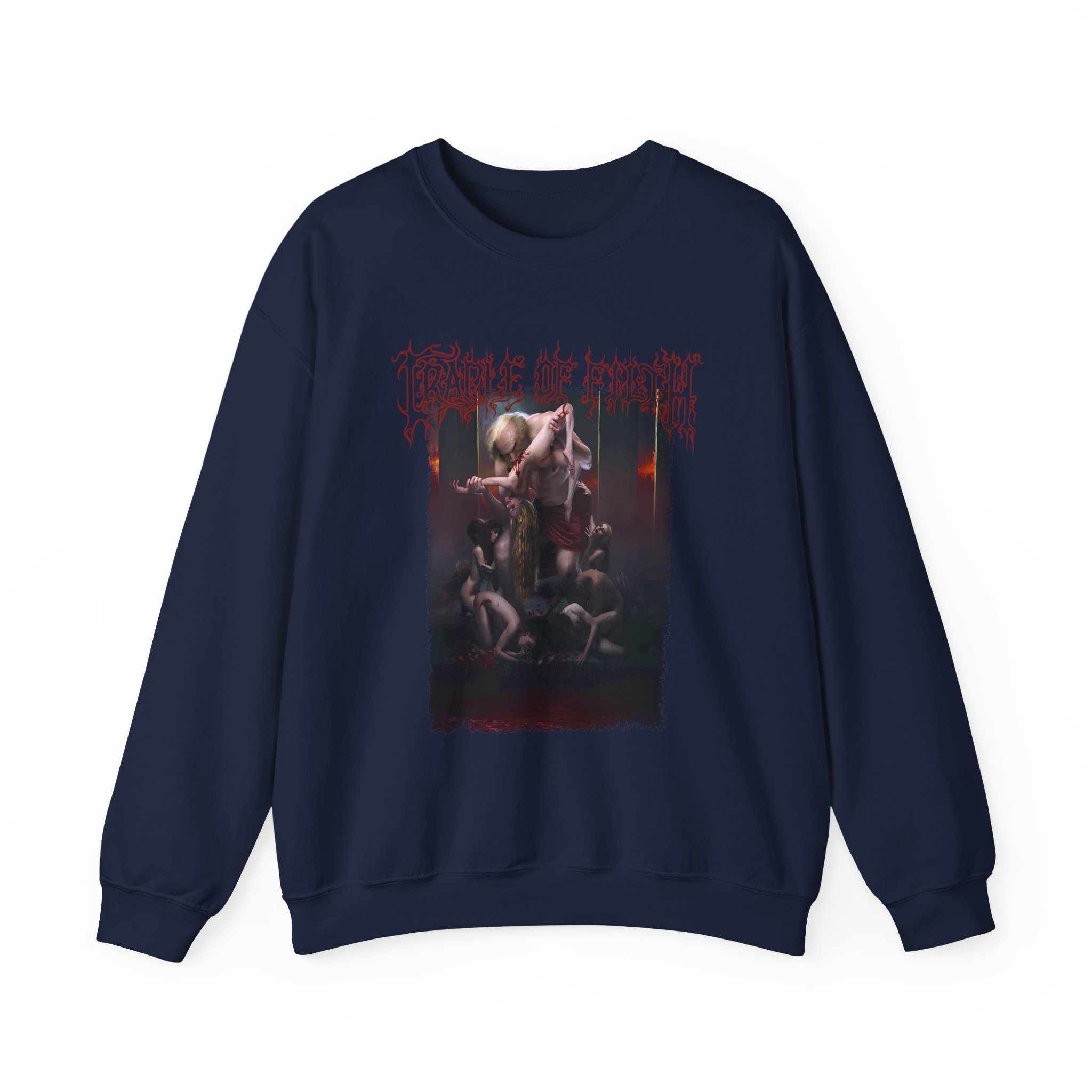 Cradle of Filth Saturn Unisex Heavy Blendâ„¢ Crewneck Sweatshirt