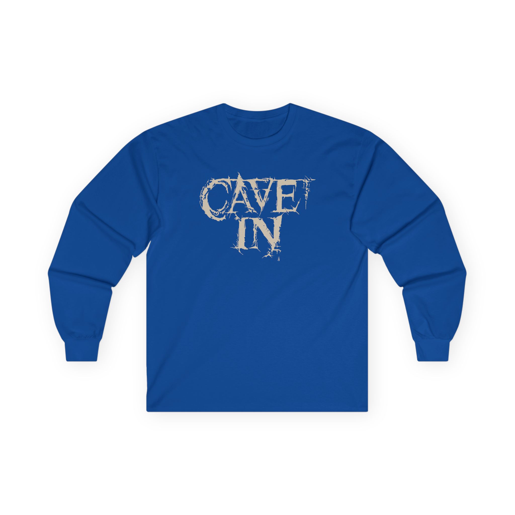 Cave in Logo & Satellite Unisex Ultra Cotton Long Sleeve Tee