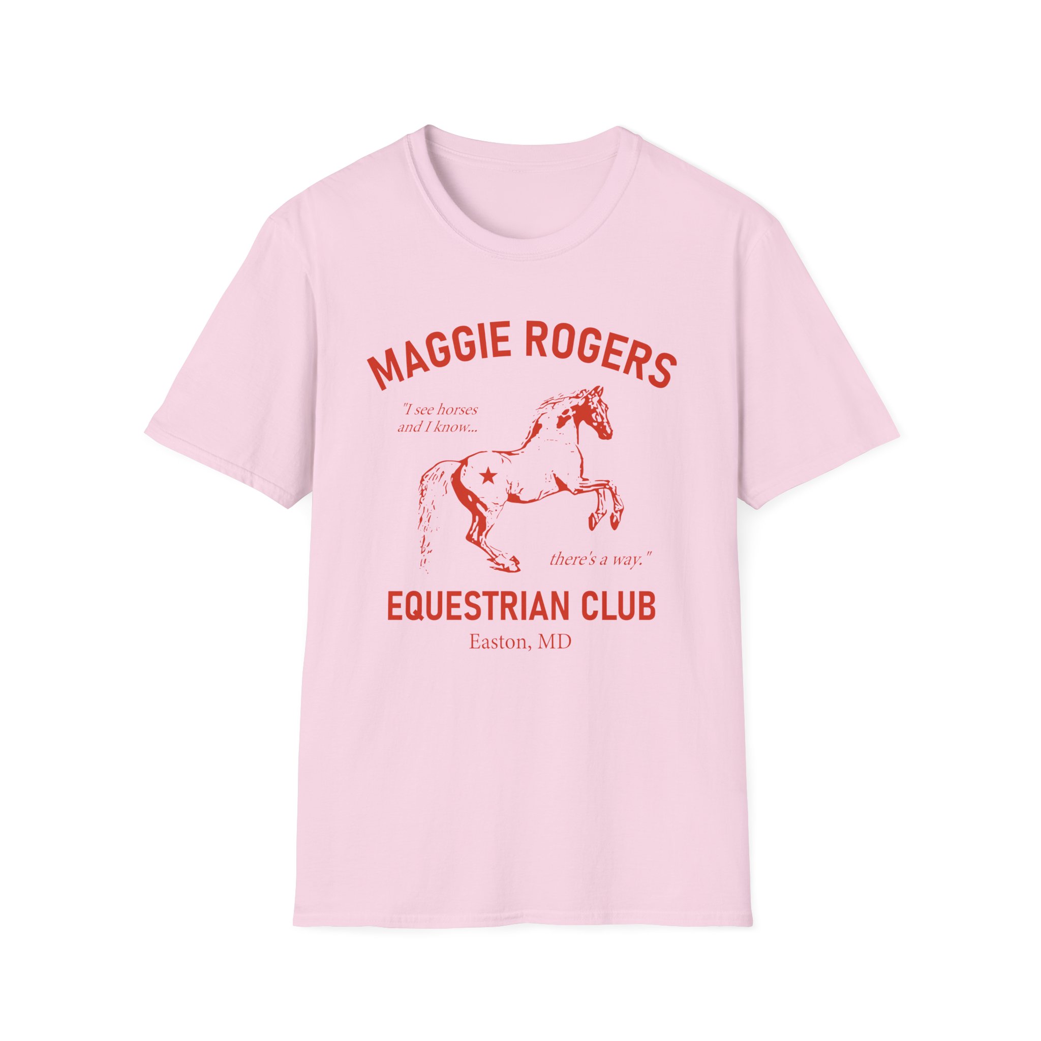 Maggie Rogers Equestrian Club Unisex Softstyle T-Shirt