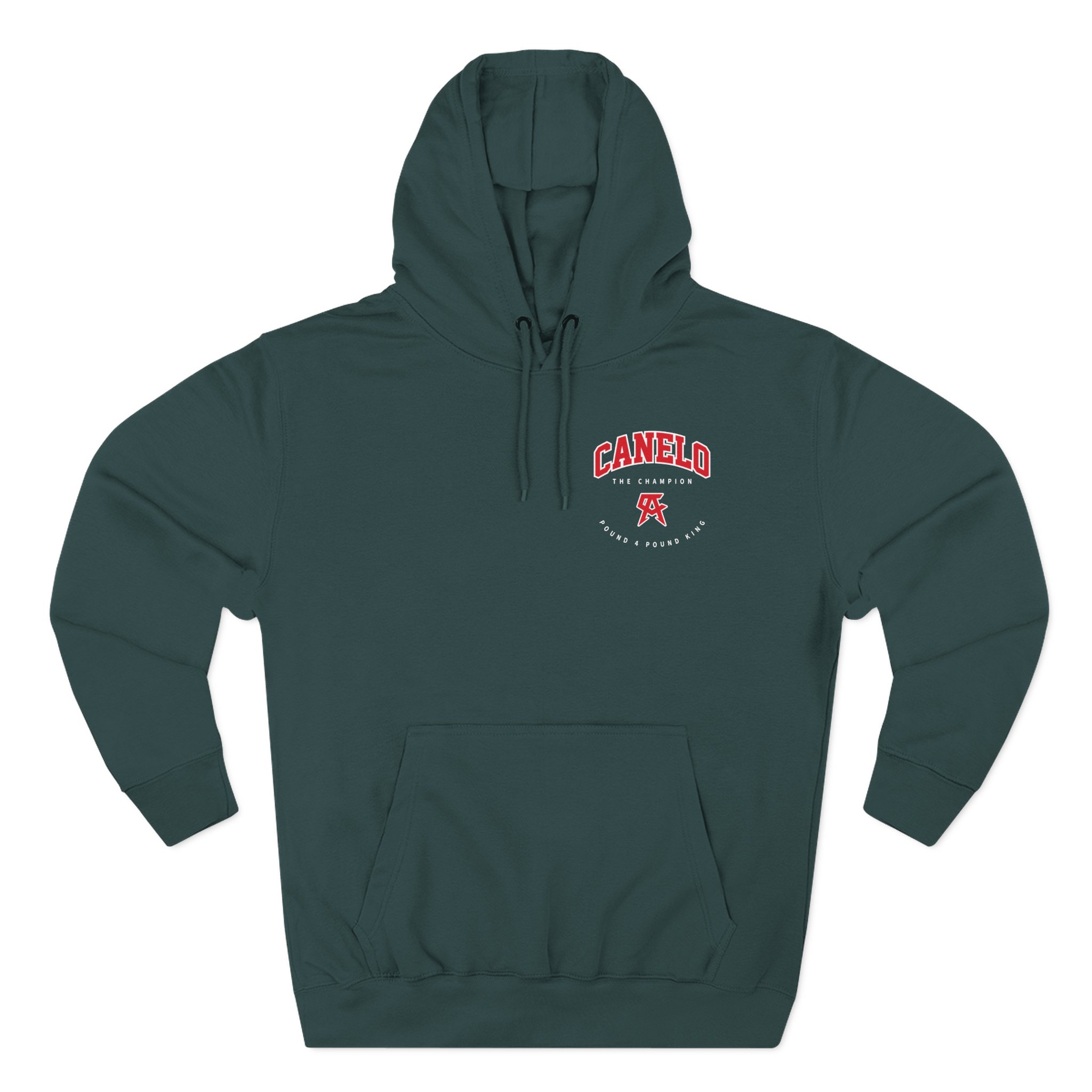 Canelo Sporty Three-Panel Fleece Hoodie