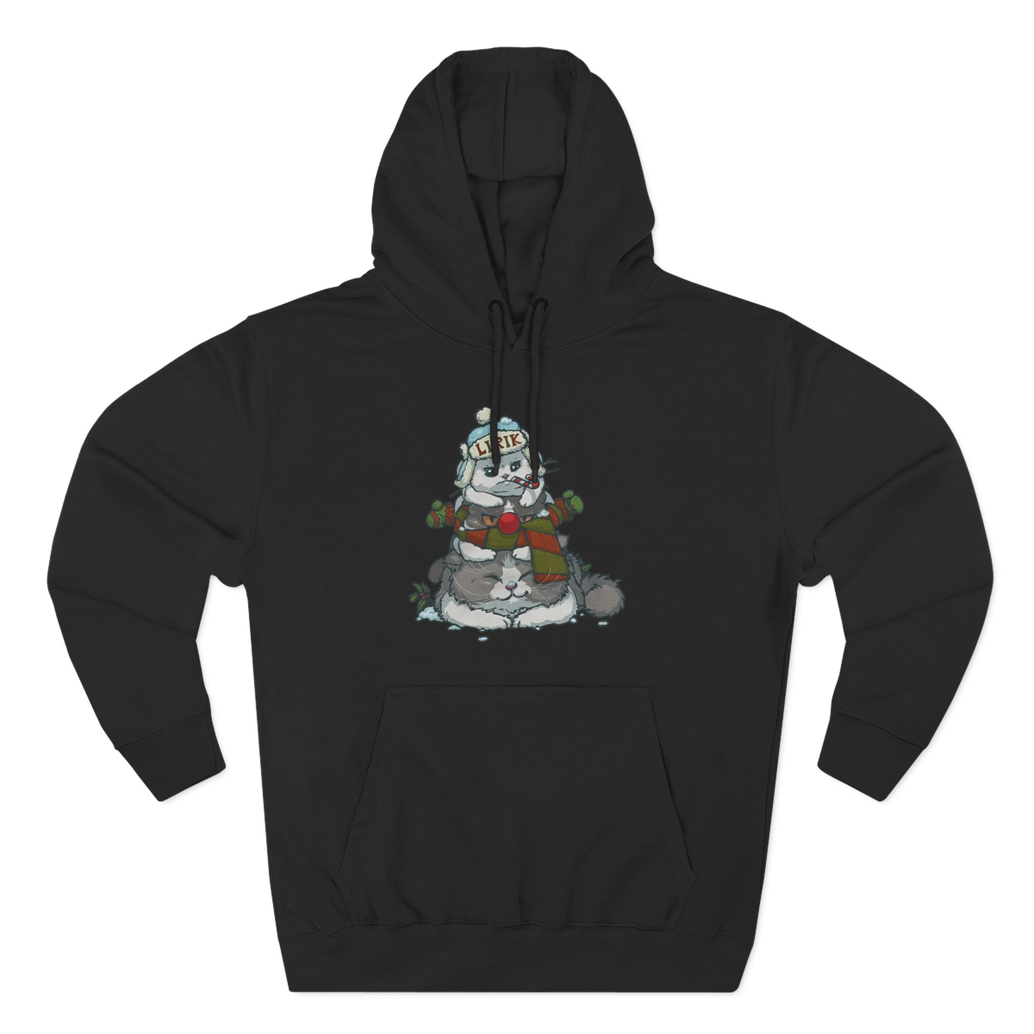 Lirik Three-Panel Fleece Hoodie