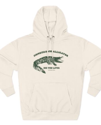 George Ezra Home Grown Alligator Three-Panel Fleece Hoodie