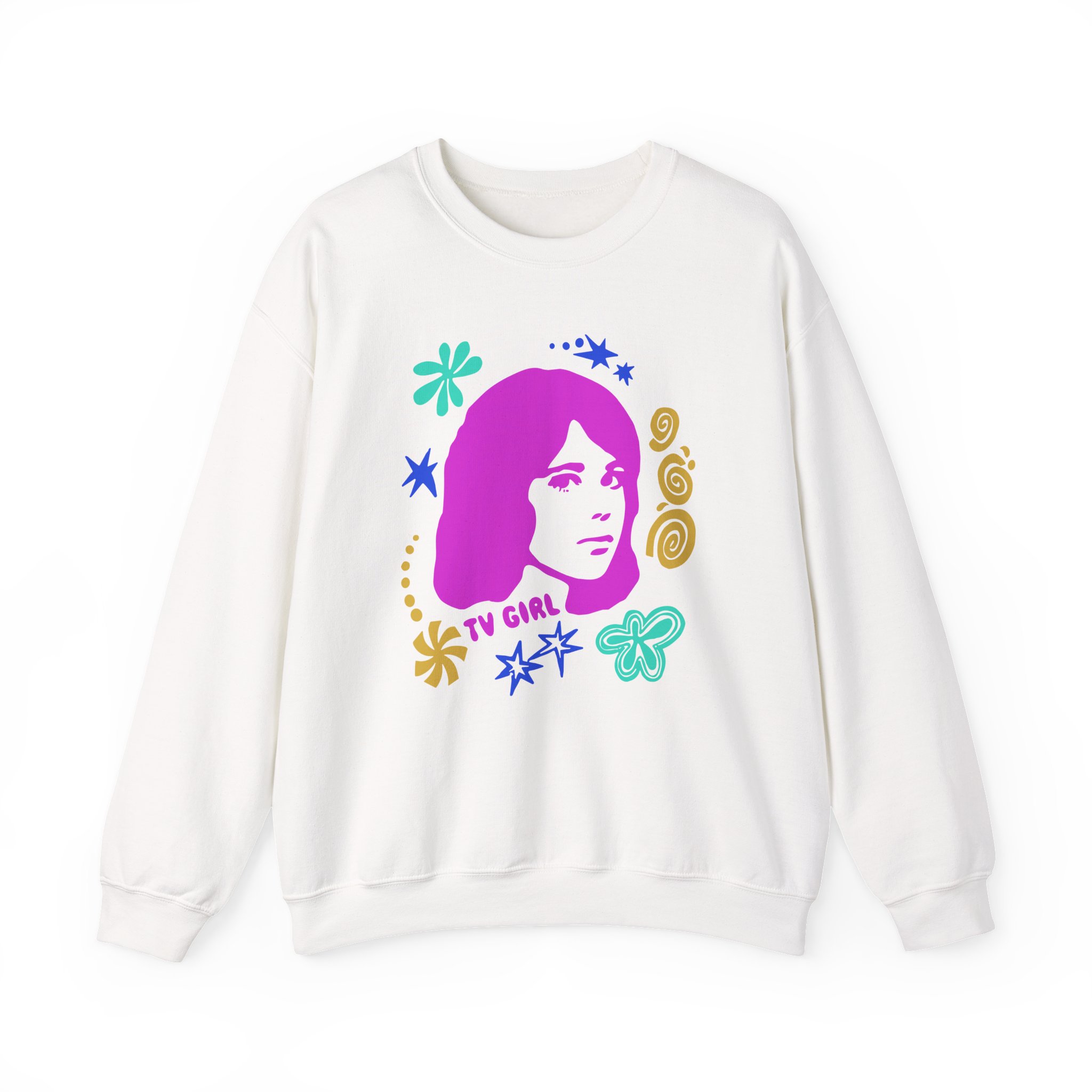 Tv Girl Unisex Heavy Blendâ„¢ Crewneck Sweatshirt
