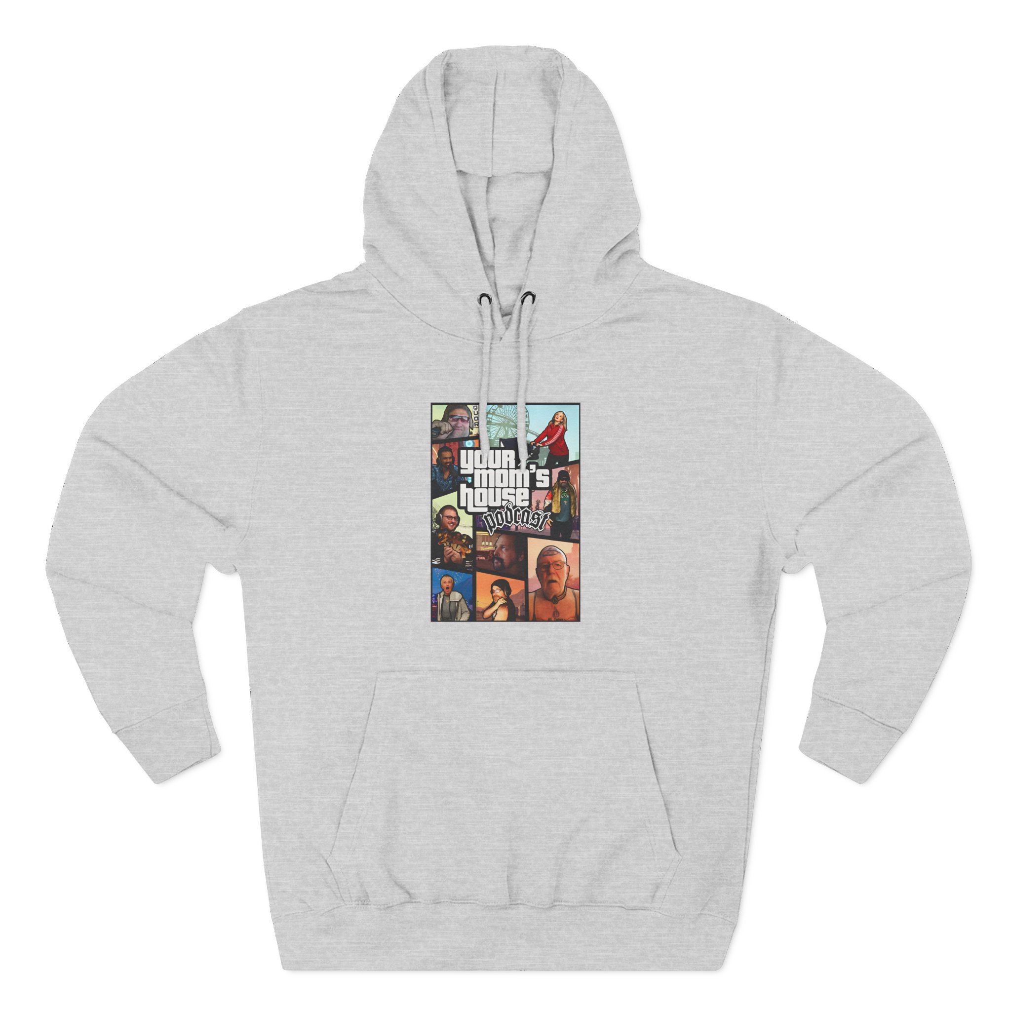 Ymh GTA Three-Panel Fleece Hoodie
