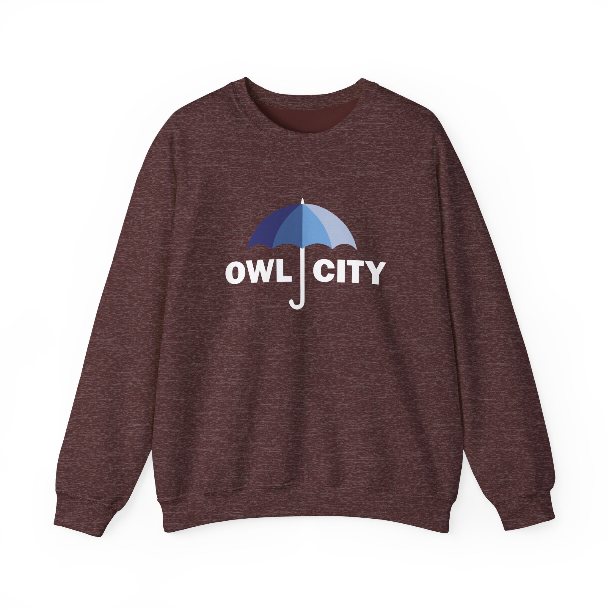 Owl City Umbrella Unisex Heavy Blendâ„¢ Crewneck Sweatshirt