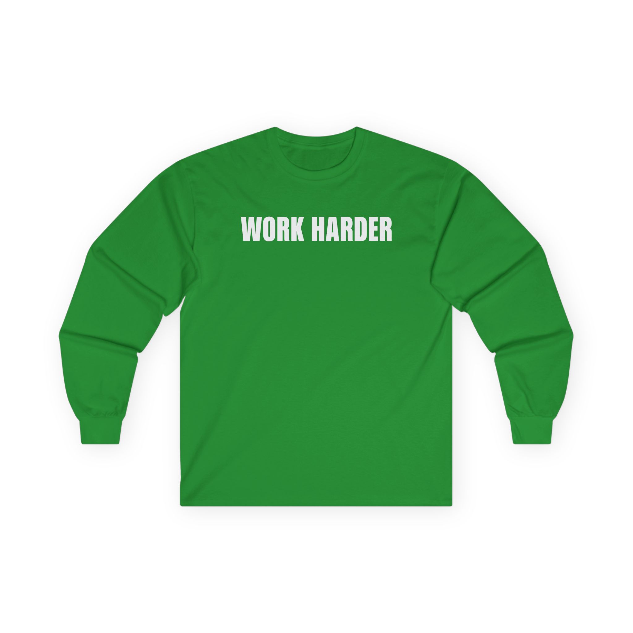 Casey Neistat Work Harder Unisex Ultra Cotton Long Sleeve Tee