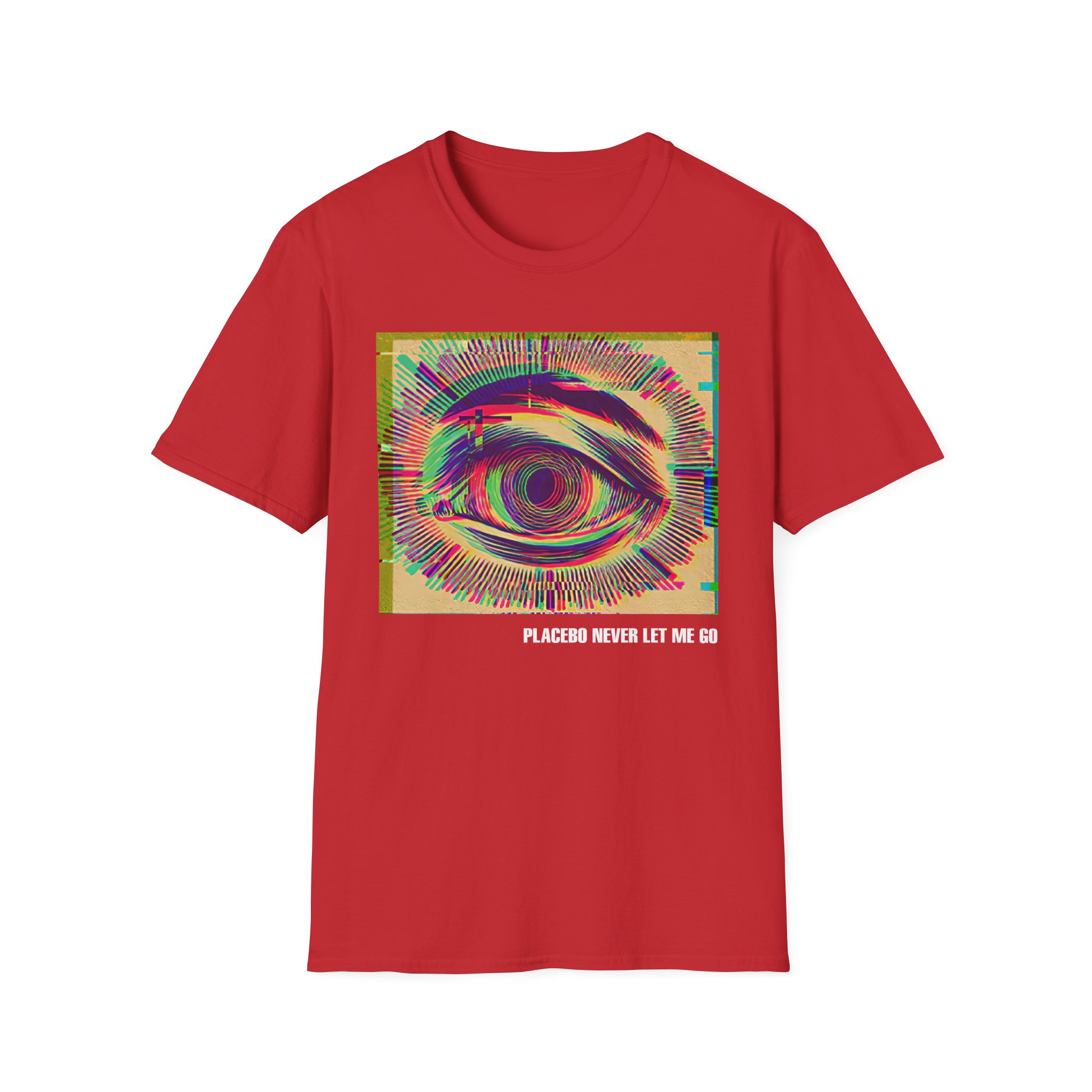 Placebo Glitch Eye Unisex Softstyle T-Shirt