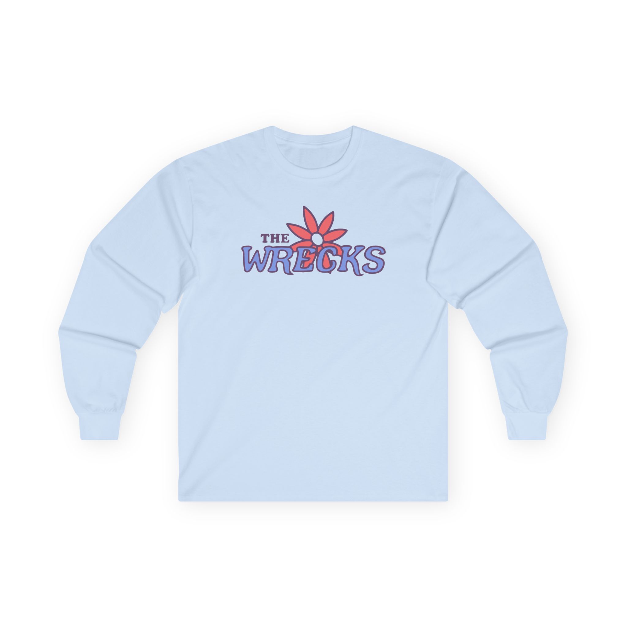 The Wrecks Floral Unisex Ultra Cotton Long Sleeve Tee