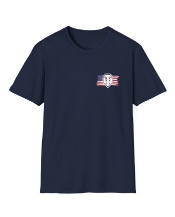 World of Tank Wot July 4th Eagle Unisex Softstyle T-Shirt