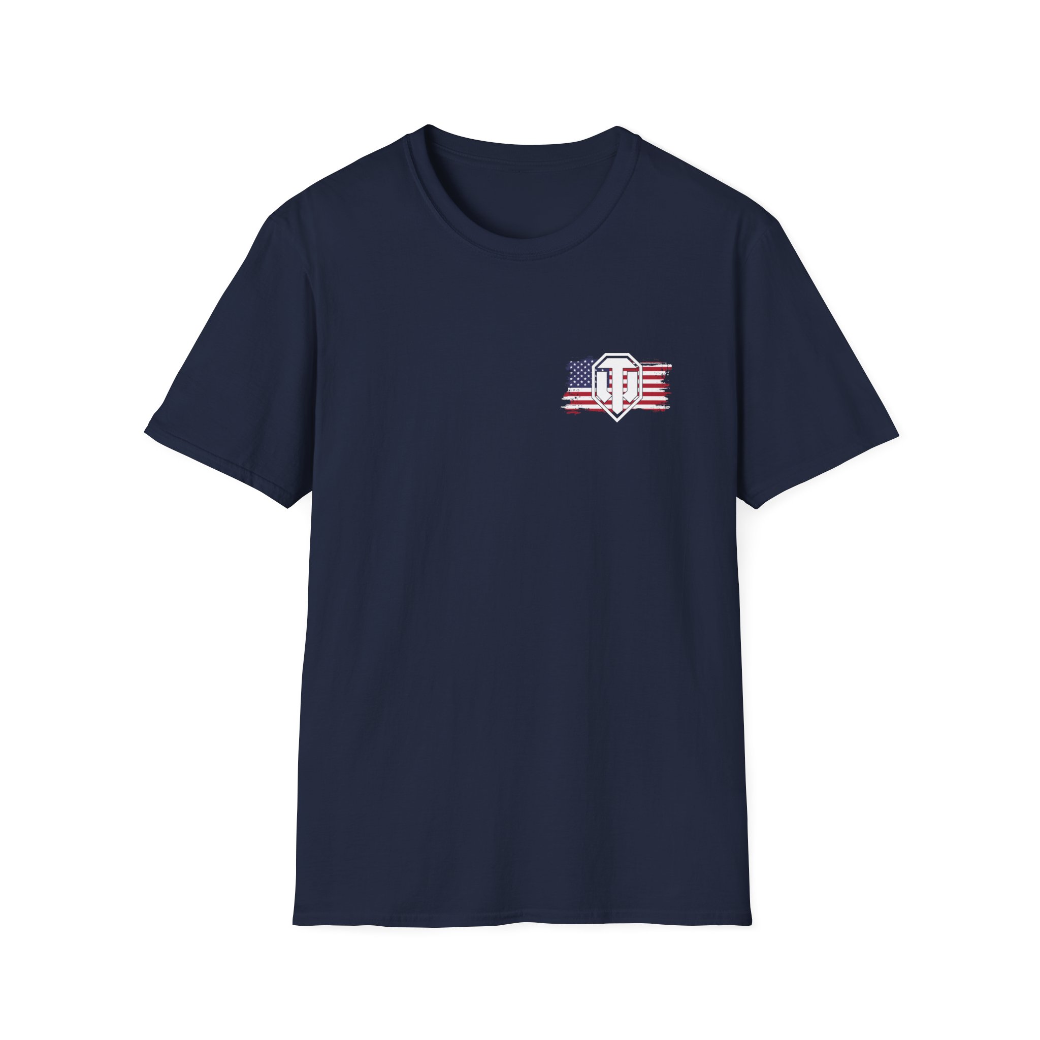 World of Tank Wot July 4th Eagle Unisex Softstyle T-Shirt