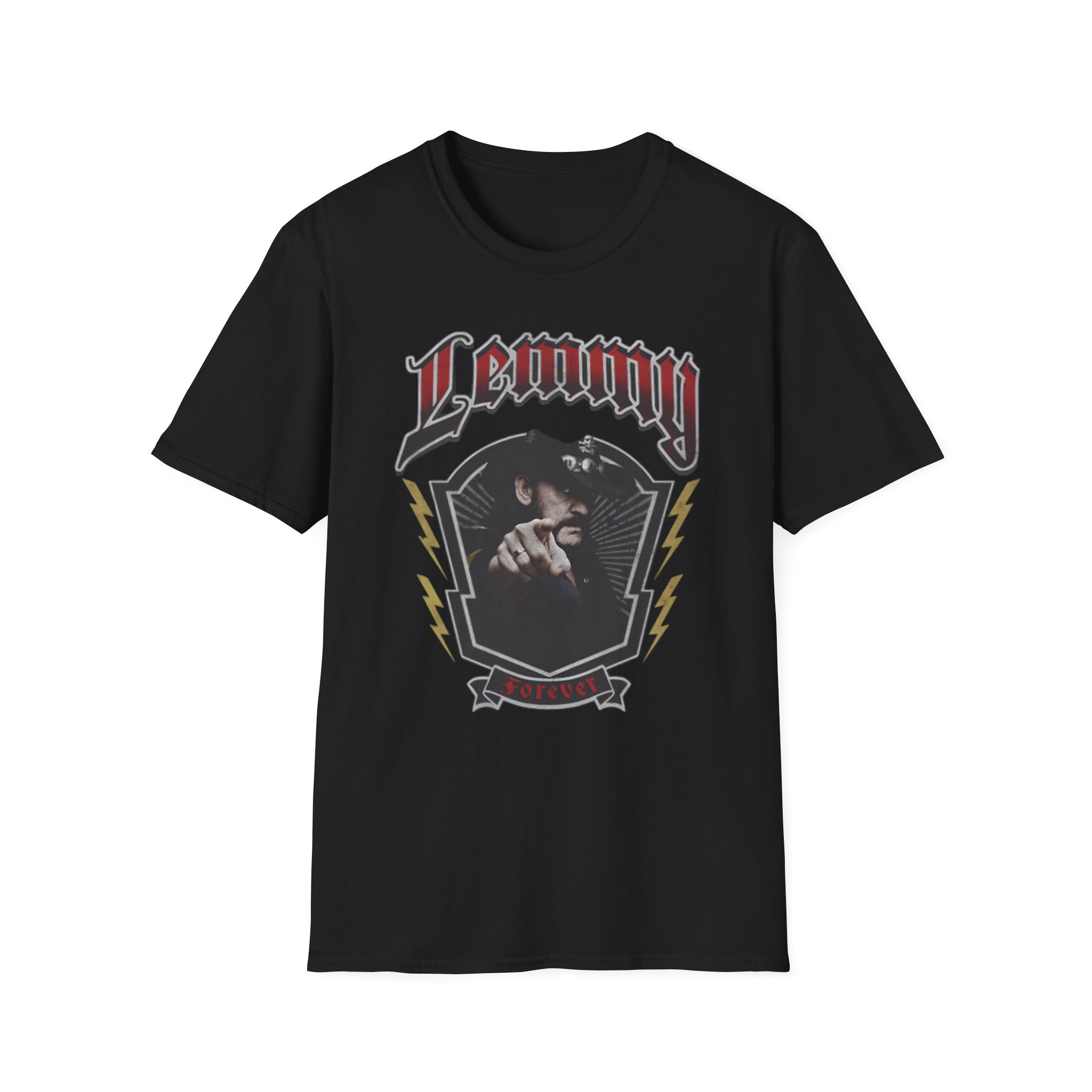 Lemmy Forever Insignia Unisex Softstyle T-Shirt