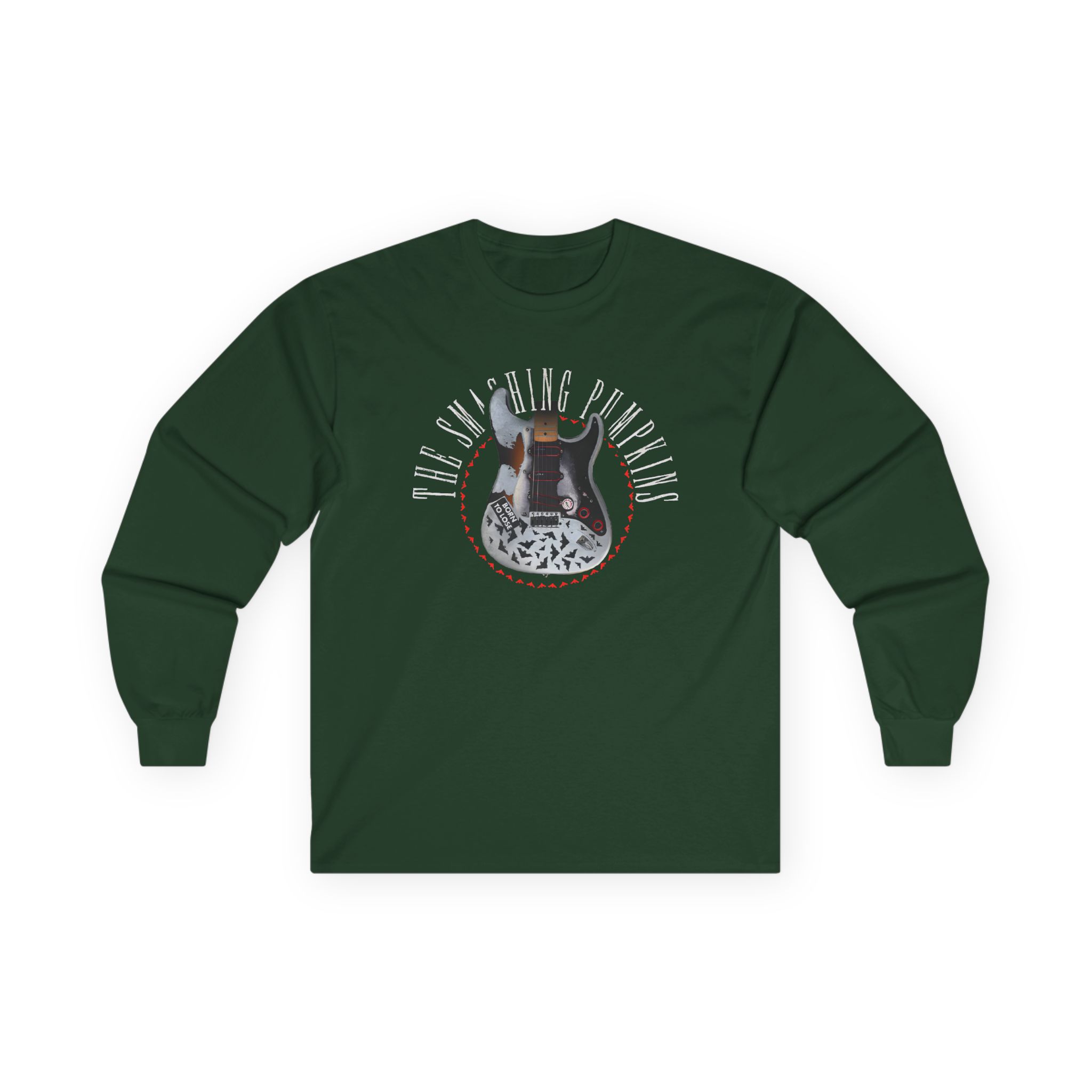 The Smashing Pumpkins Bat Strat Unisex Ultra Cotton Long Sleeve Tee