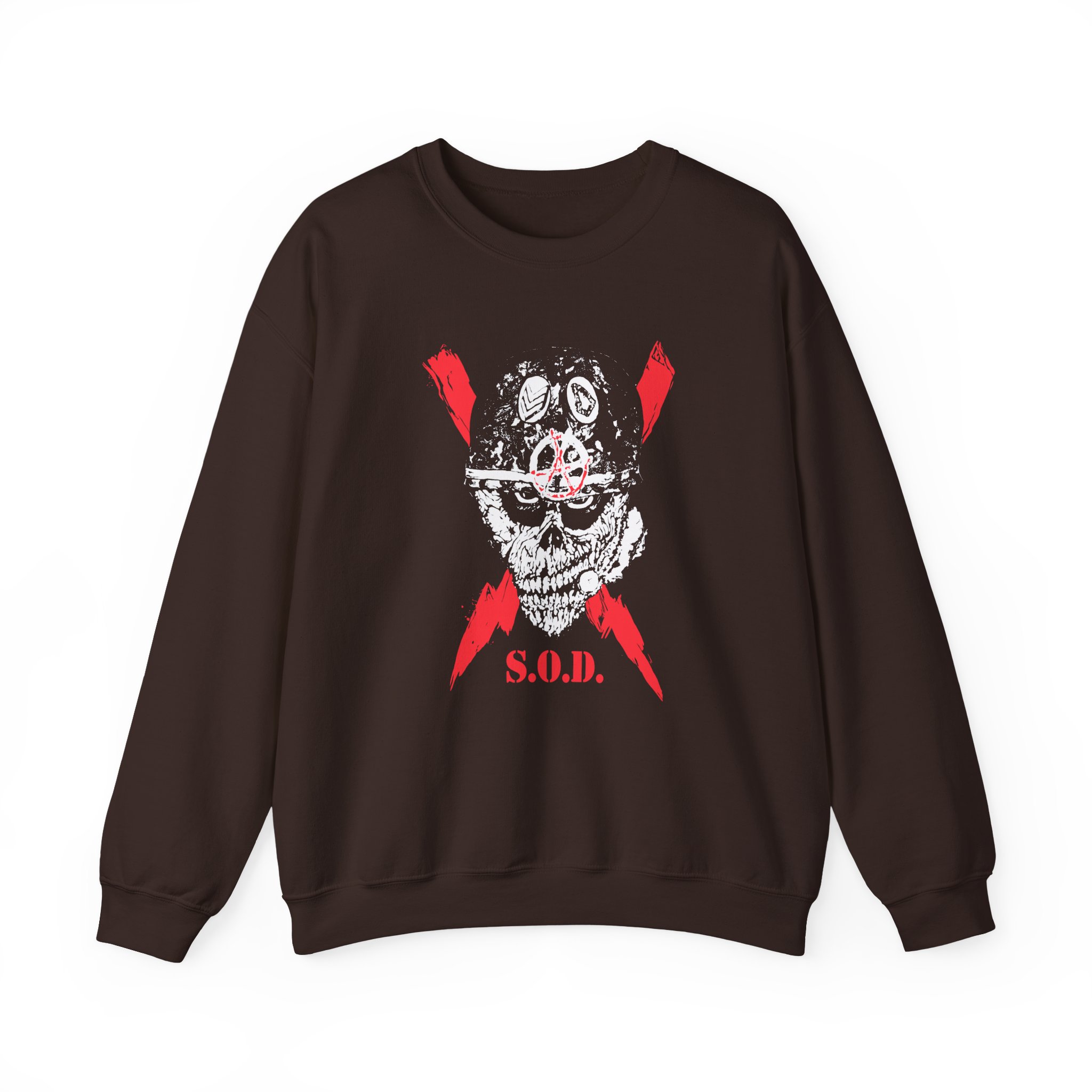 Stormtroopers of Death Plastic Head Unisex Heavy Blendâ„¢ Crewneck Sweatshirt