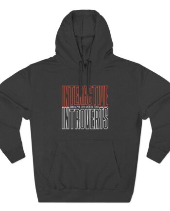 Dan and Phil Interactive Introverts Three-Panel Fleece Hoodie