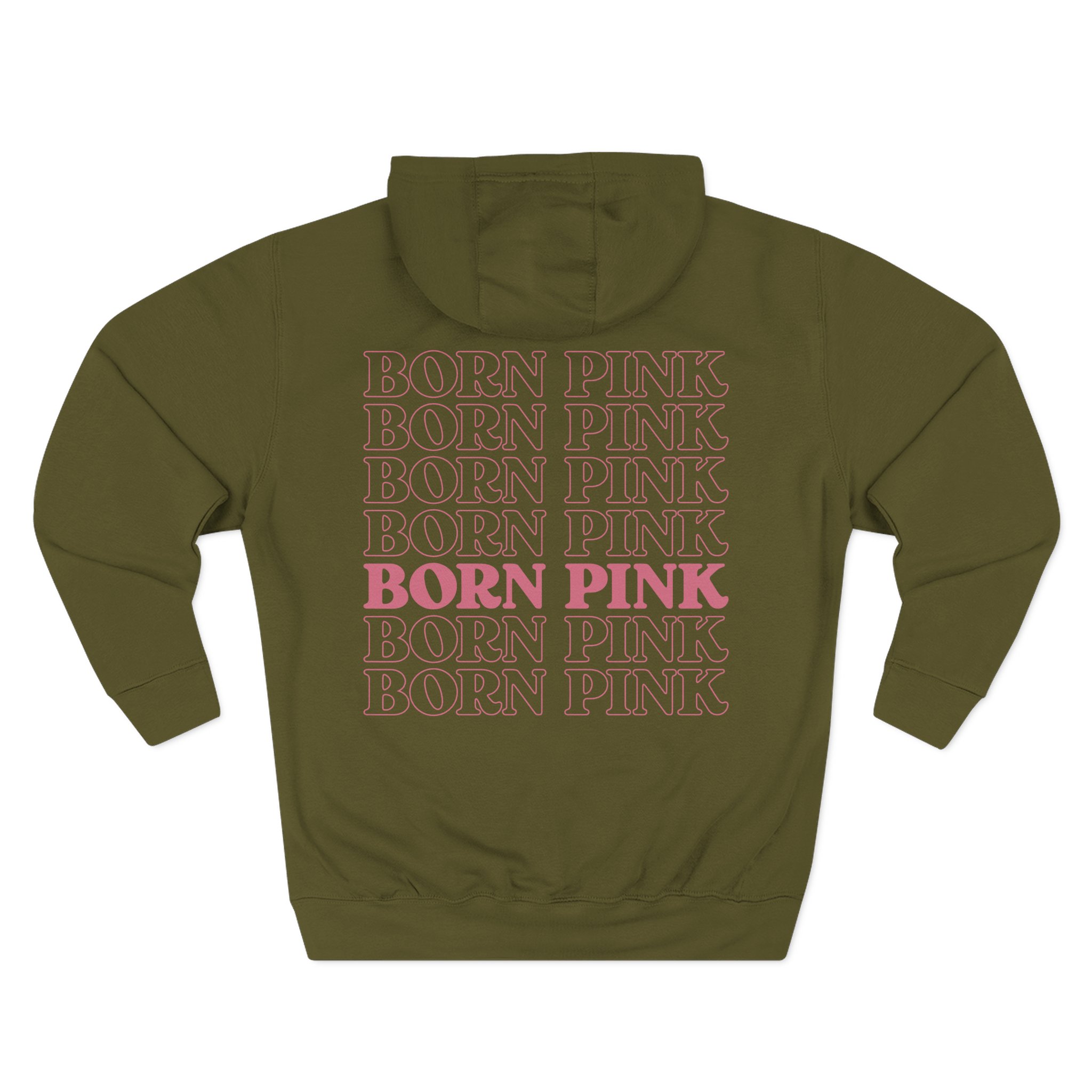 B Born Pink World Tour Three-Panel Fleece Hoodie