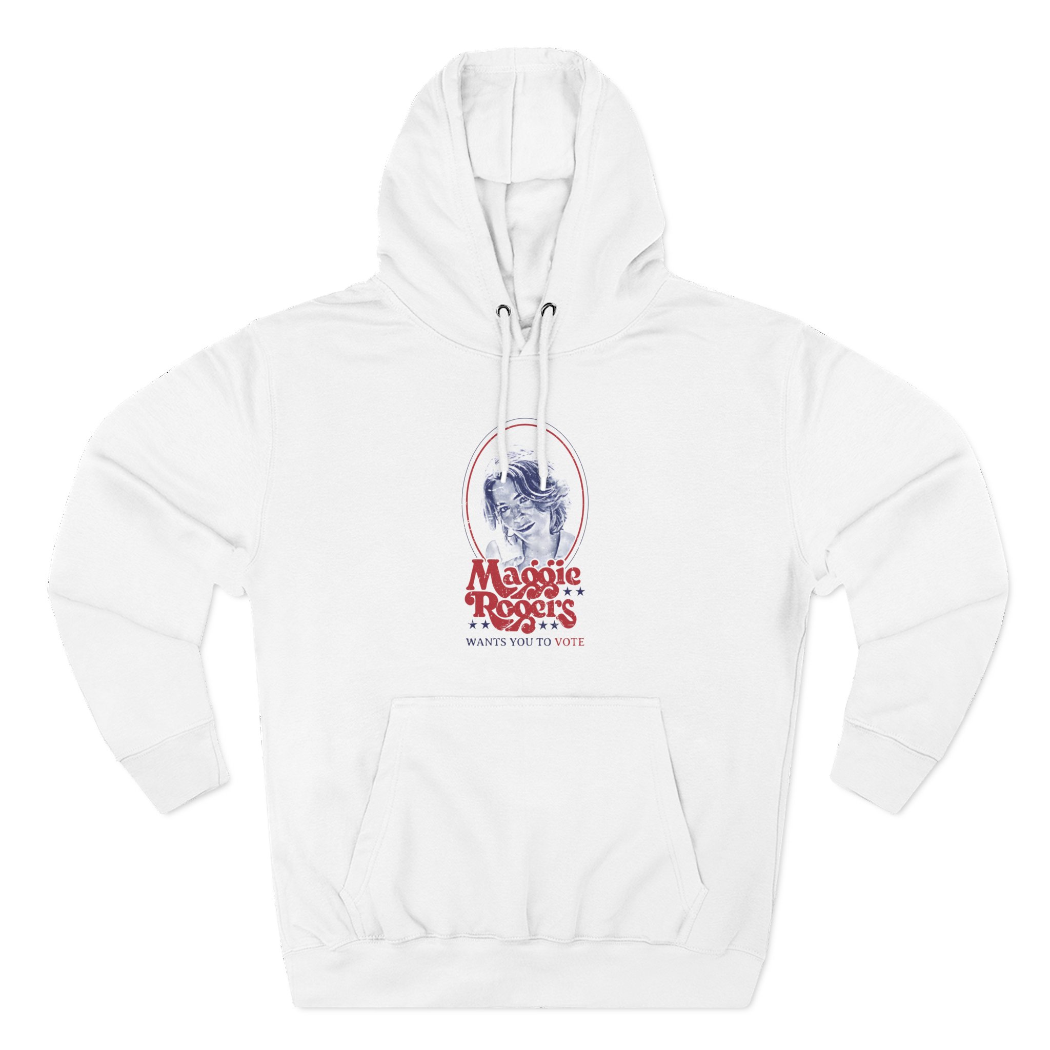 Maggie Rogers Wants You To Vote Three-Panel Fleece Hoodie