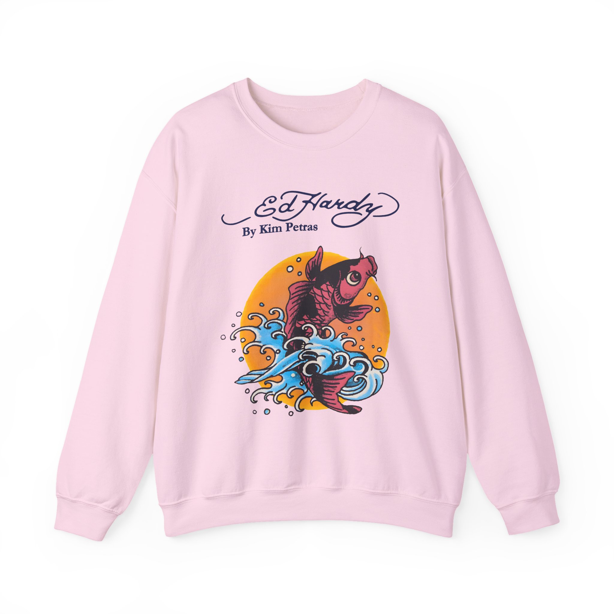 Kim Petras Koi Fish Unisex Heavy Blendâ„¢ Crewneck Sweatshirt