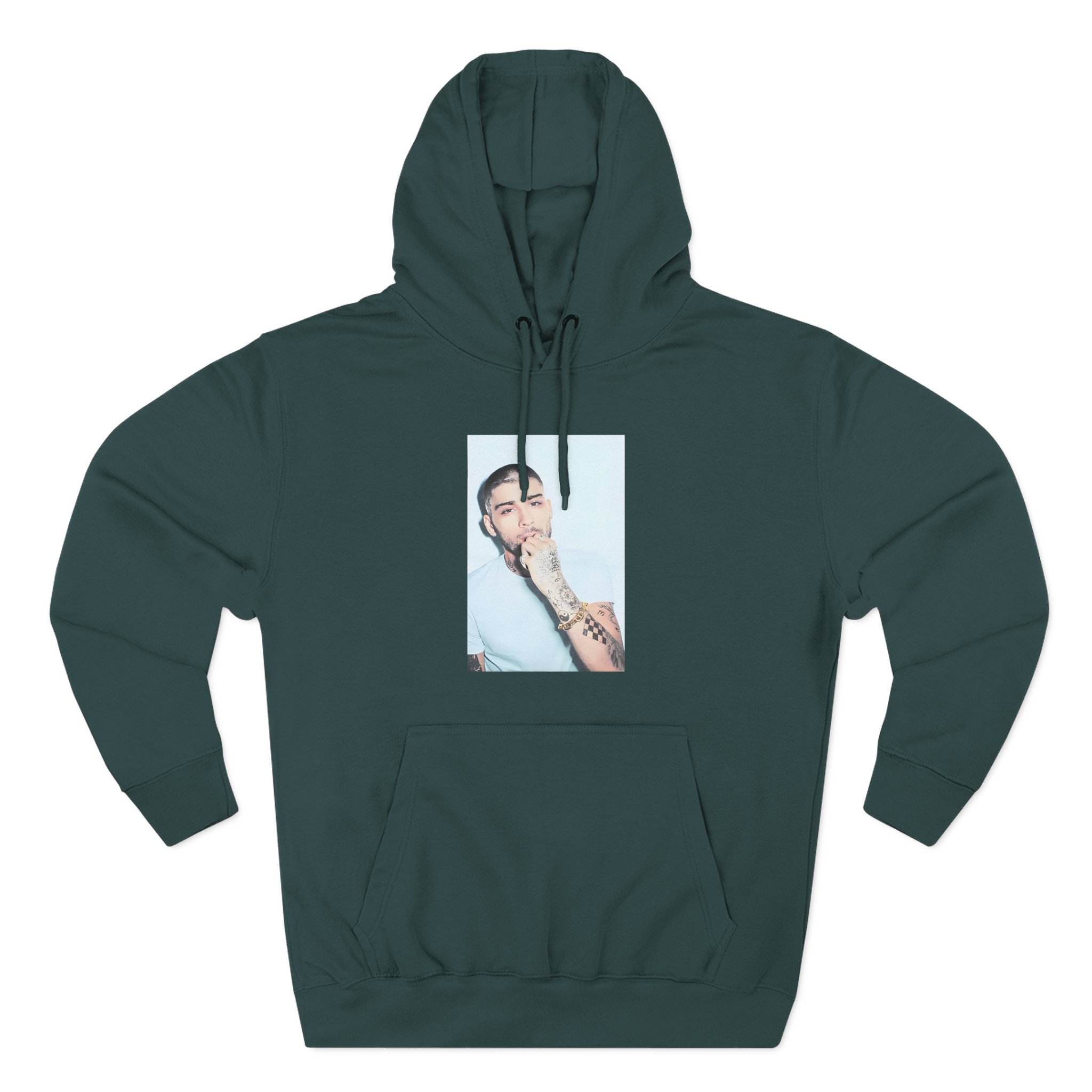 Zayn Malik Photo Three-Panel Fleece Hoodie