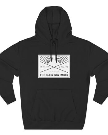 The Early November Sunrise Three-Panel Fleece Hoodie