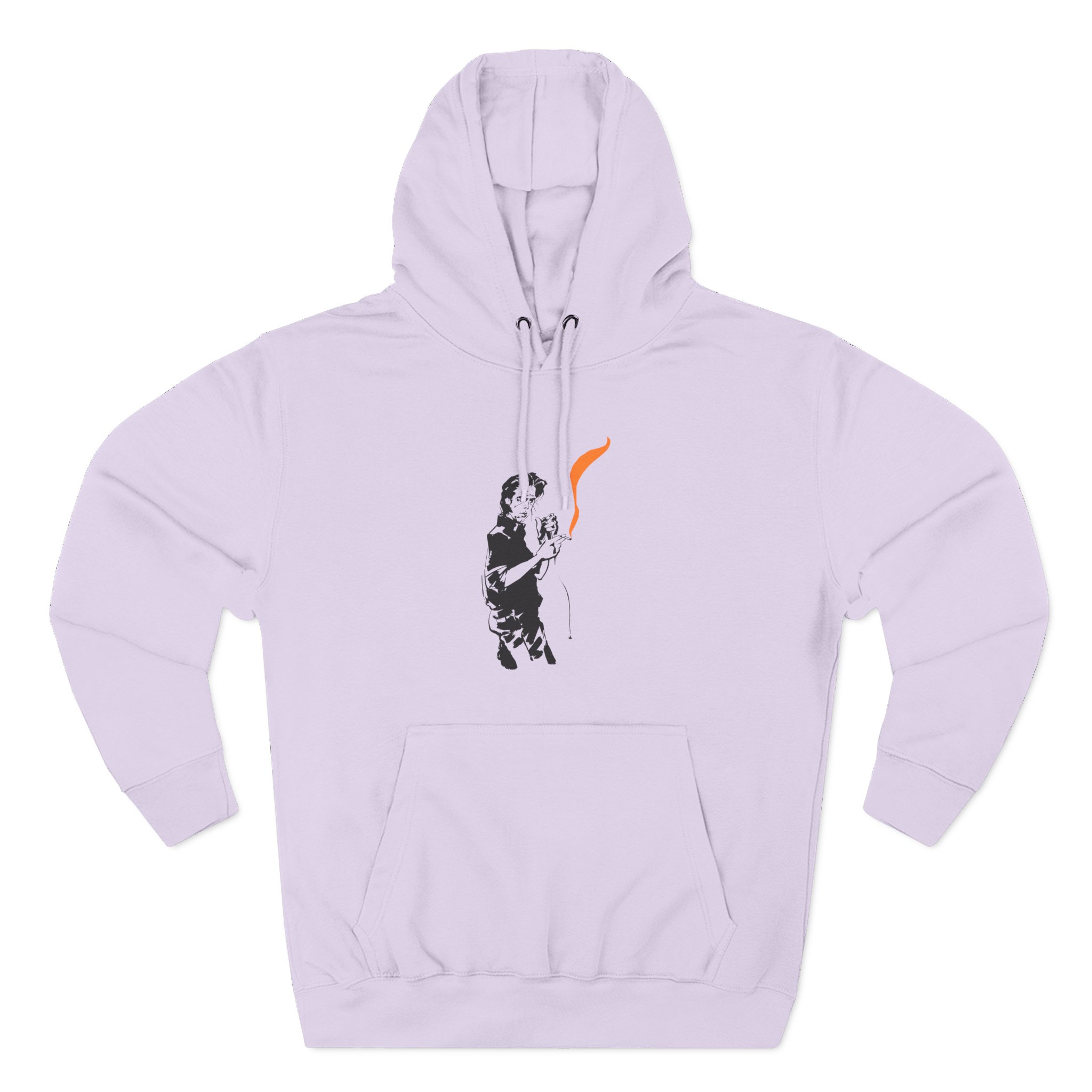Nick Cave Smoking Three-Panel Fleece Hoodie