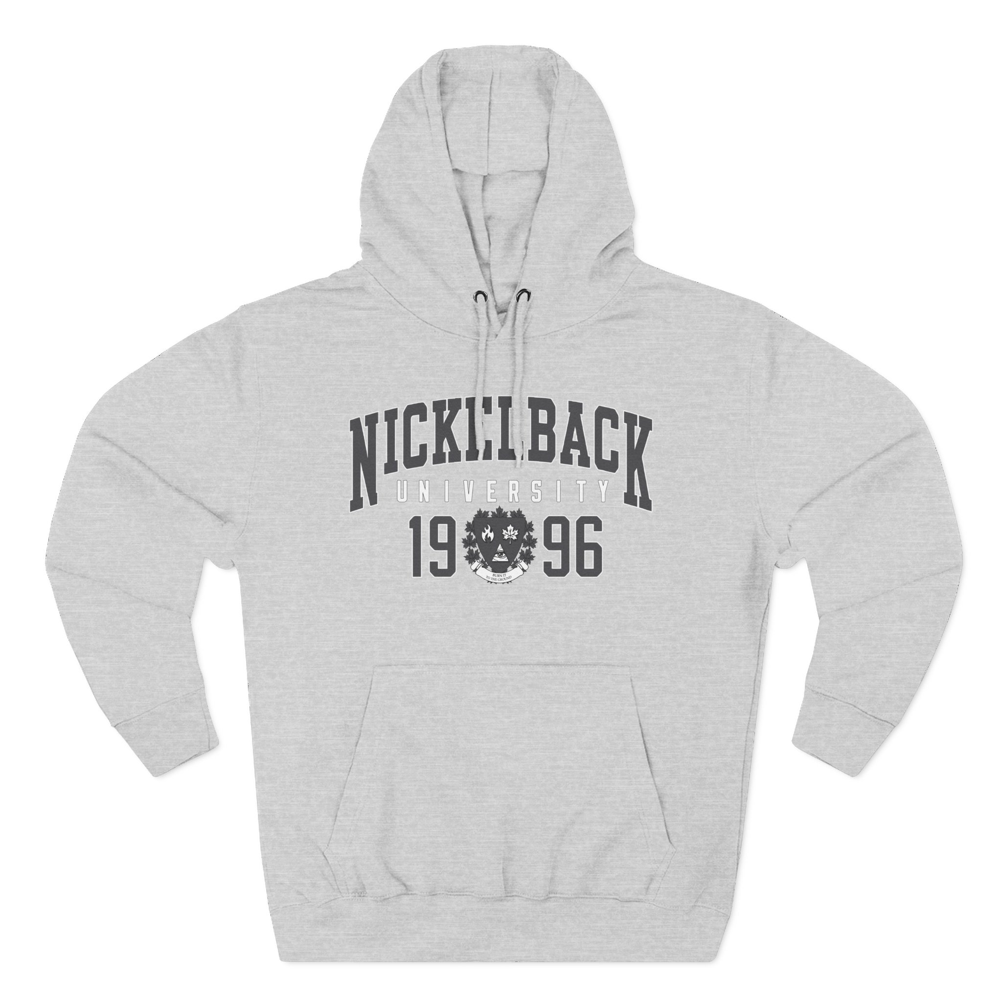 Nickelback University Three-Panel Fleece Hoodie