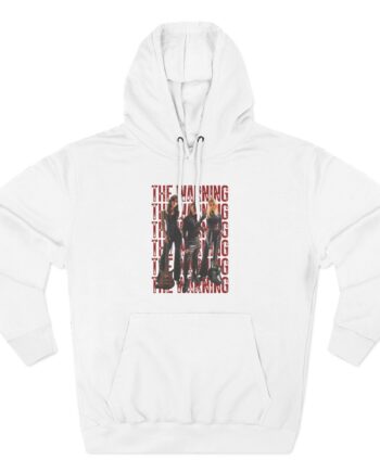 The Warning Stacked Three-Panel Fleece Hoodie