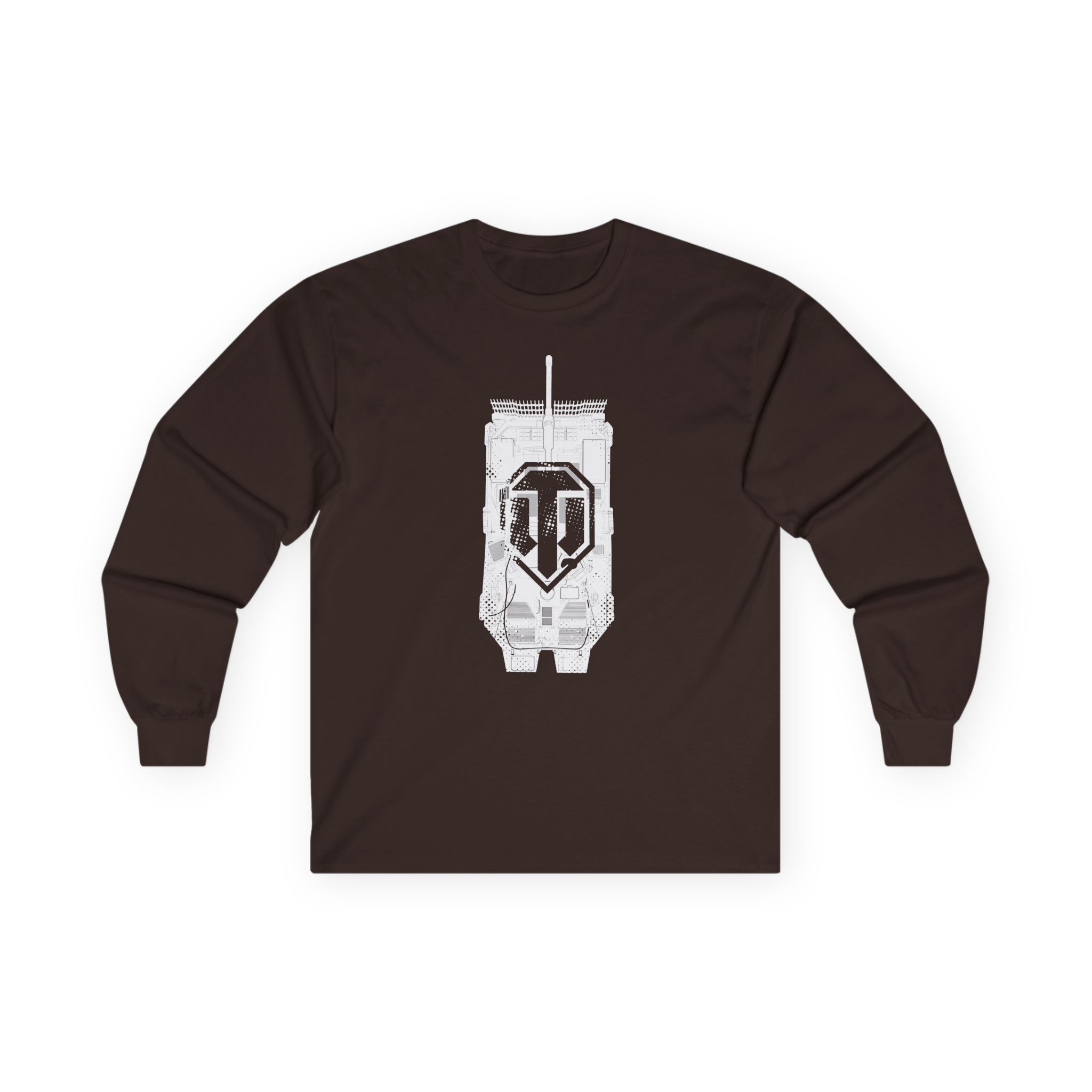 World of Tank Halftone Tank Unisex Ultra Cotton Long Sleeve Tee