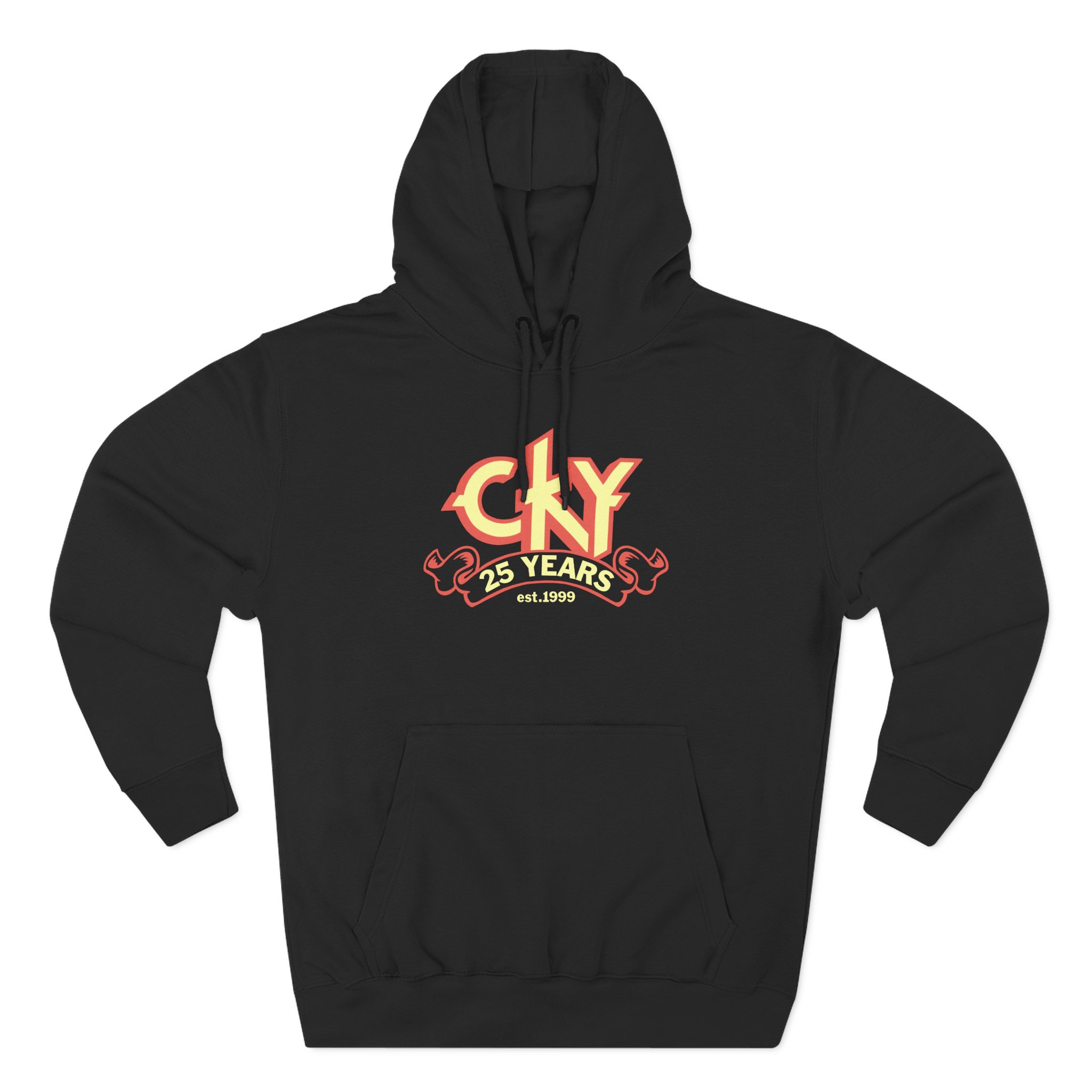 CKY 25 Years Logo Three-Panel Fleece Hoodie