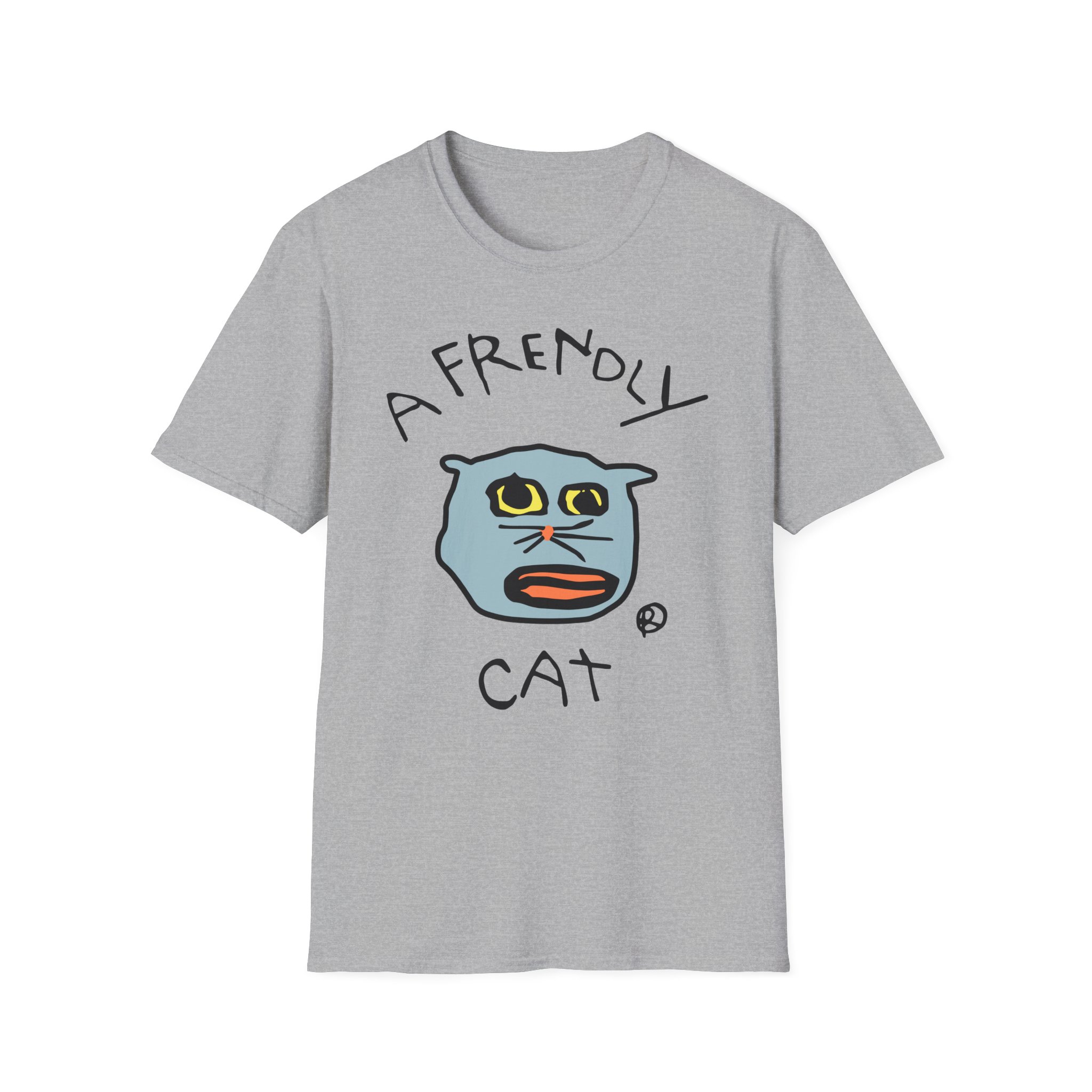 Lirik Just a Frendly Cat Unisex Softstyle T-Shirt