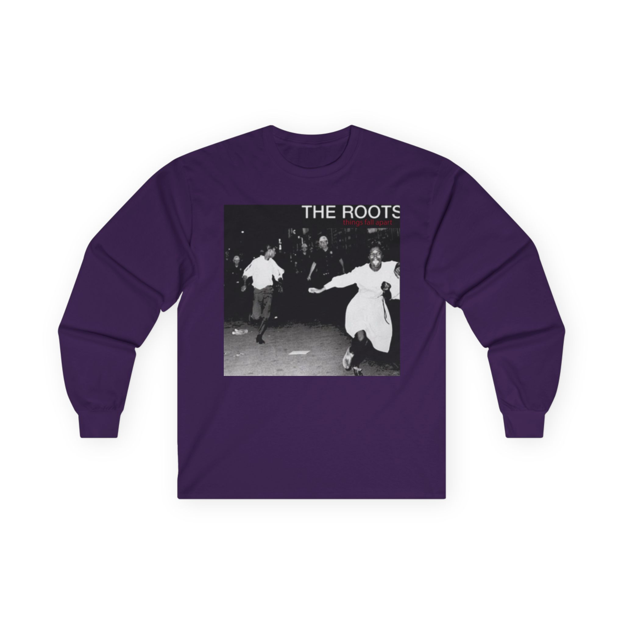 The Roots Things Fall Apart Album Cover Unisex Ultra Cotton Long Sleeve Tee
