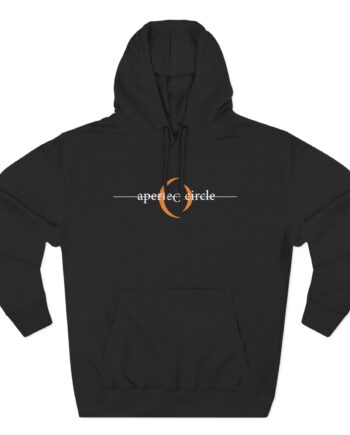 A Perfect Circle a Perfect Circle Logo Three-Panel Fleece Hoodie