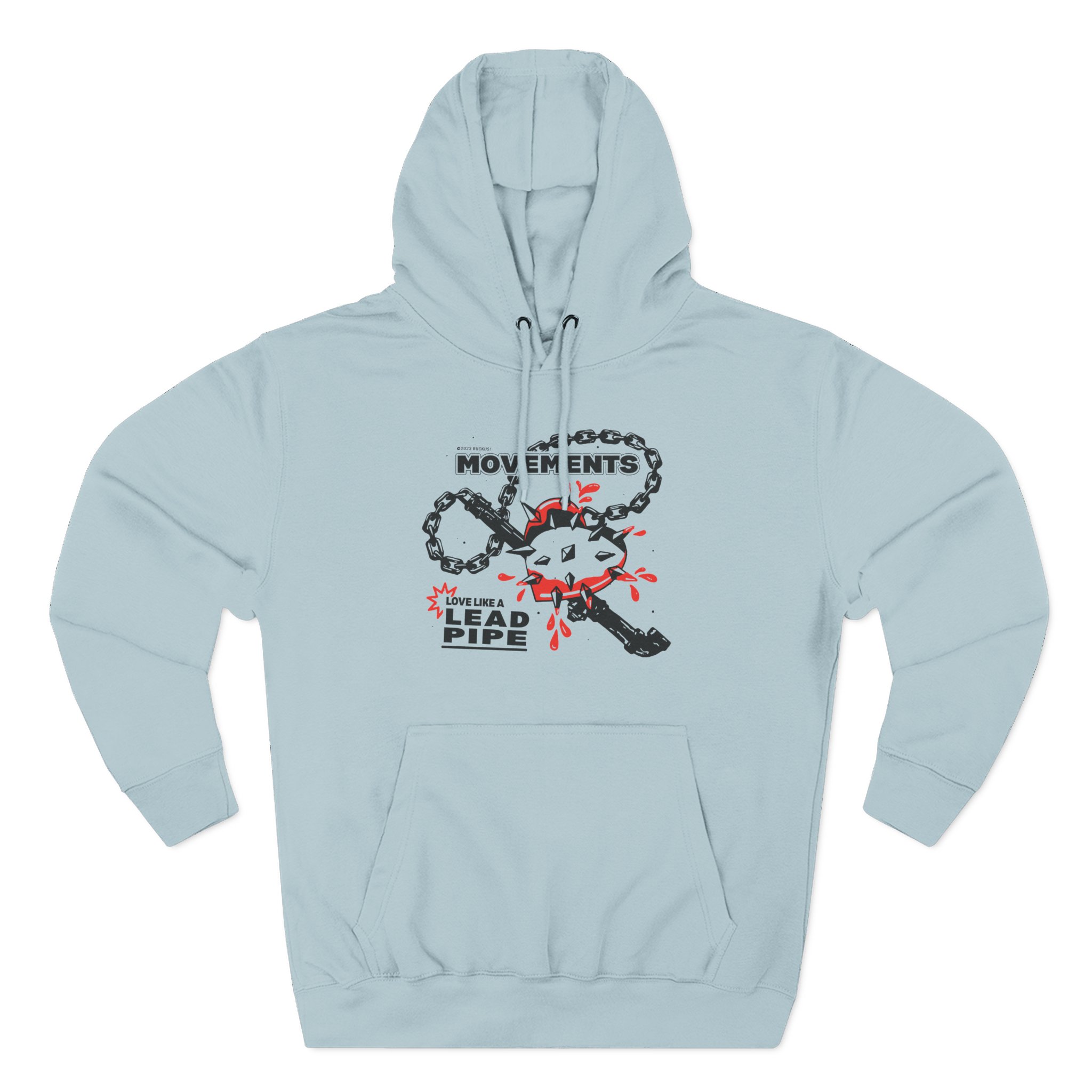 Movements Love a Lead Pipe Three-Panel Fleece Hoodie