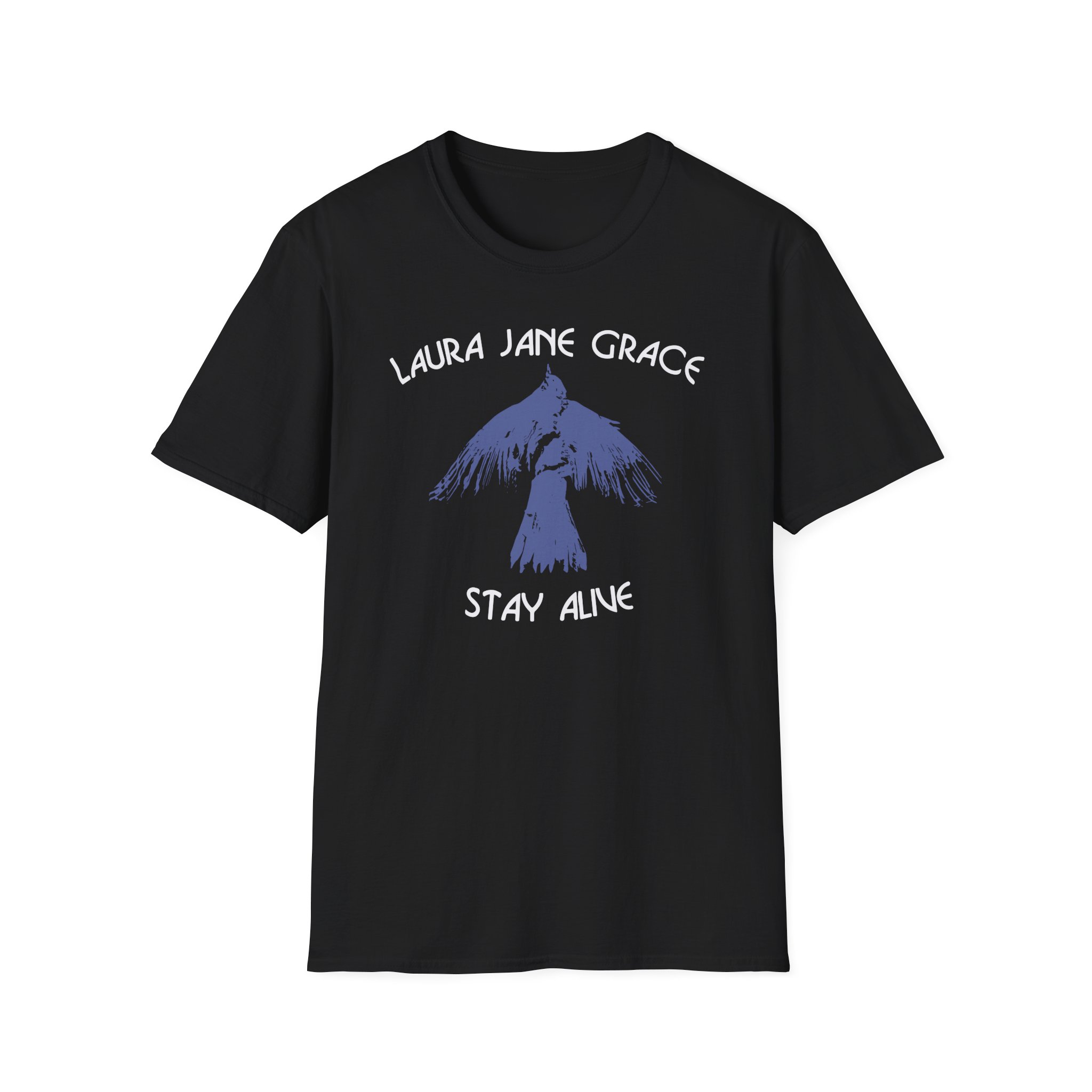 Laura Jane Grace Stay Alive Unisex Softstyle T-Shirt