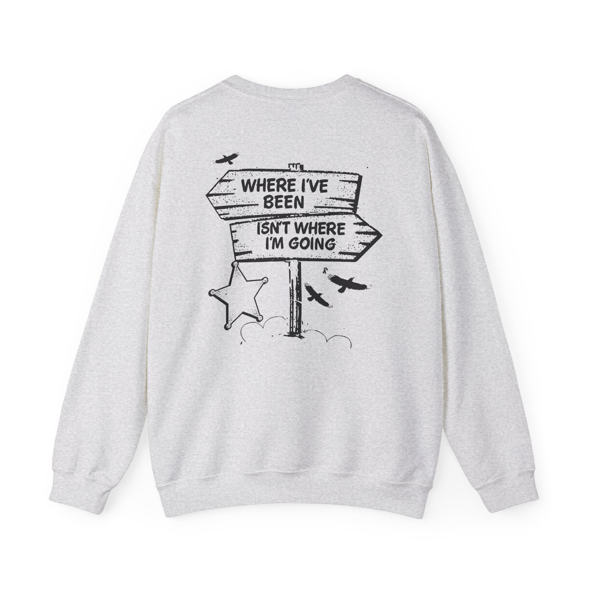 Shaboozey Fork in the Road Unisex Heavy Blendâ„¢ Crewneck Sweatshirt