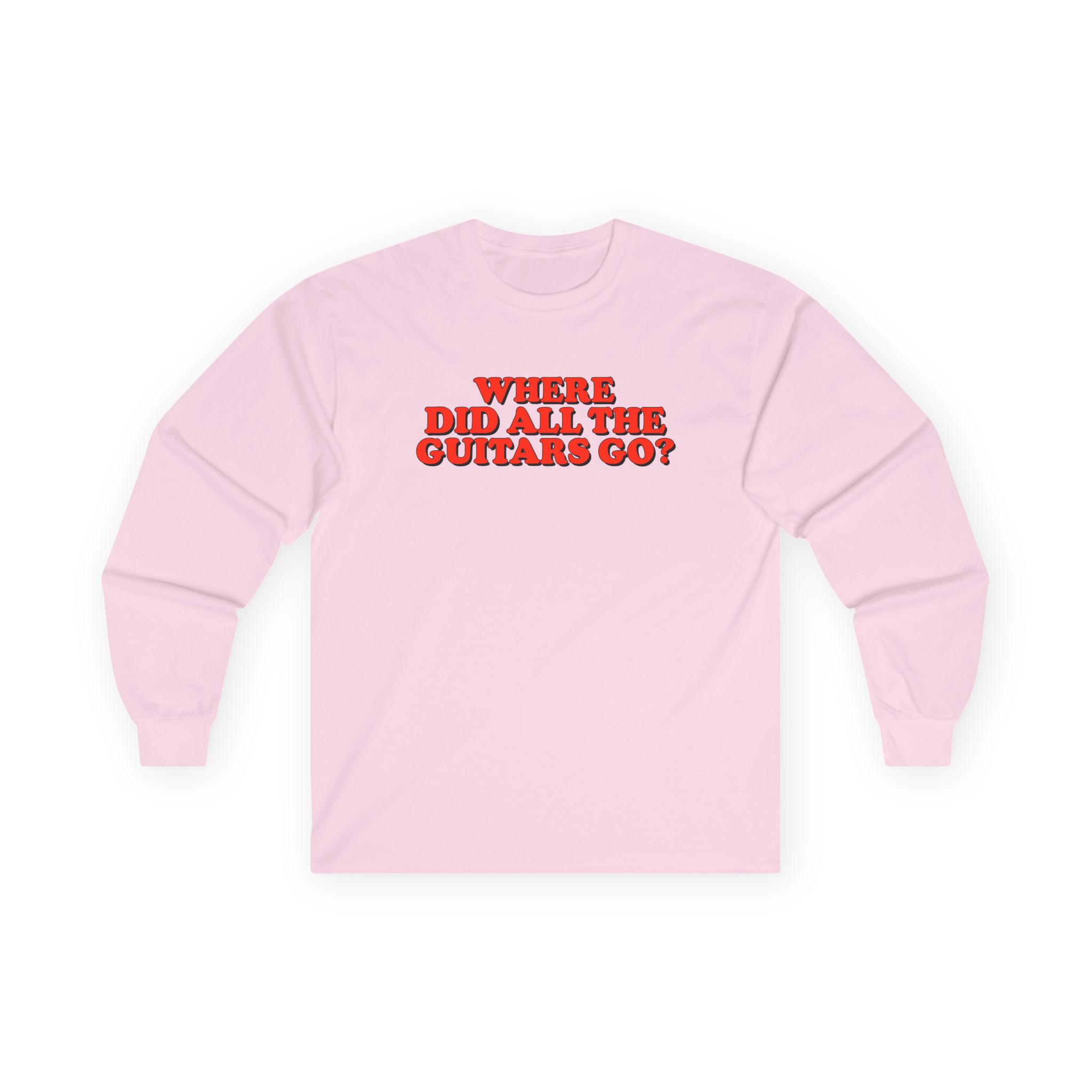 Mcfly Where Did All the Guitars Go? Unisex Ultra Cotton Long Sleeve Tee